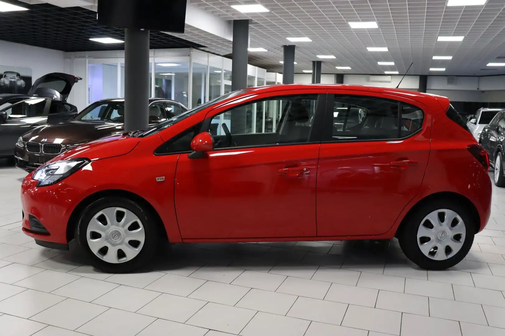 Opel Corsa E 1,4 Ltr Edition|1HAND|CITY|LED|KLIMA| Rot - 2