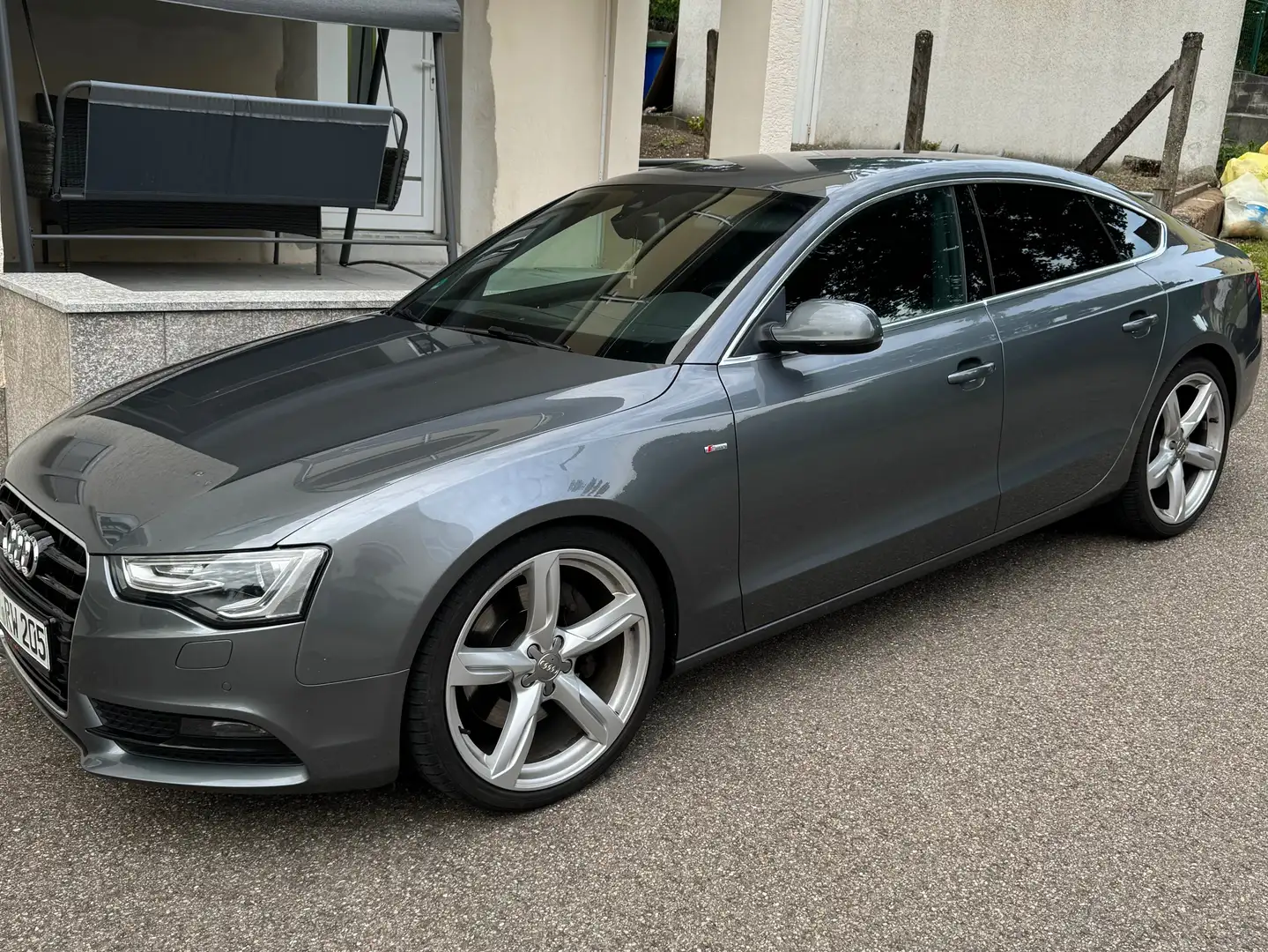 Audi A5 A5 3.0 TDI Sportback (clean die.) quat. DPF S tro. Grau - 2