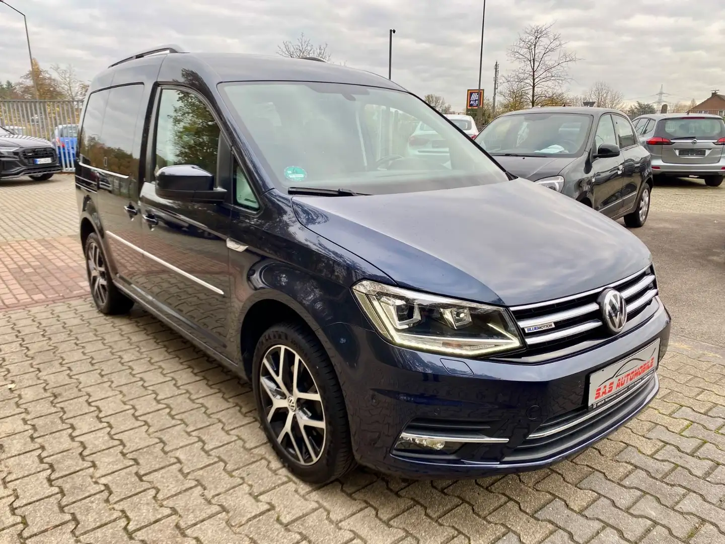 Volkswagen Caddy Highline BMT/Scheckheft lückenlos CNG-GAS Blau - 1