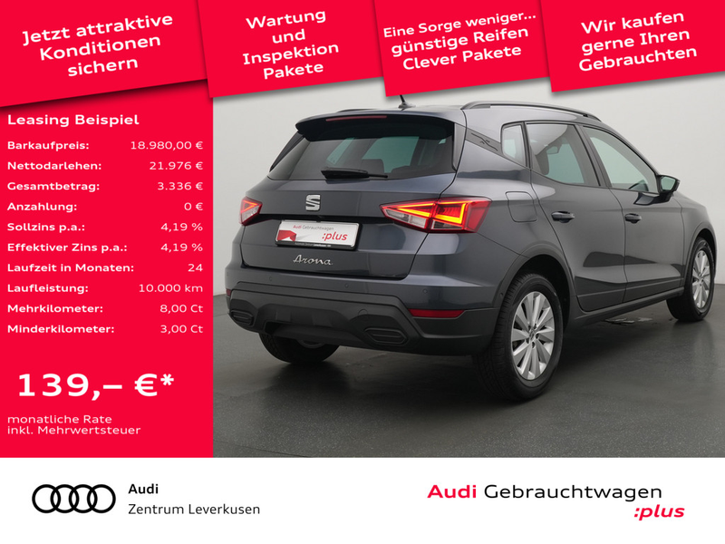 SEAT Arona Style NAVI VIRT ACC KAM SHZ CARPLAY LED — photo 2