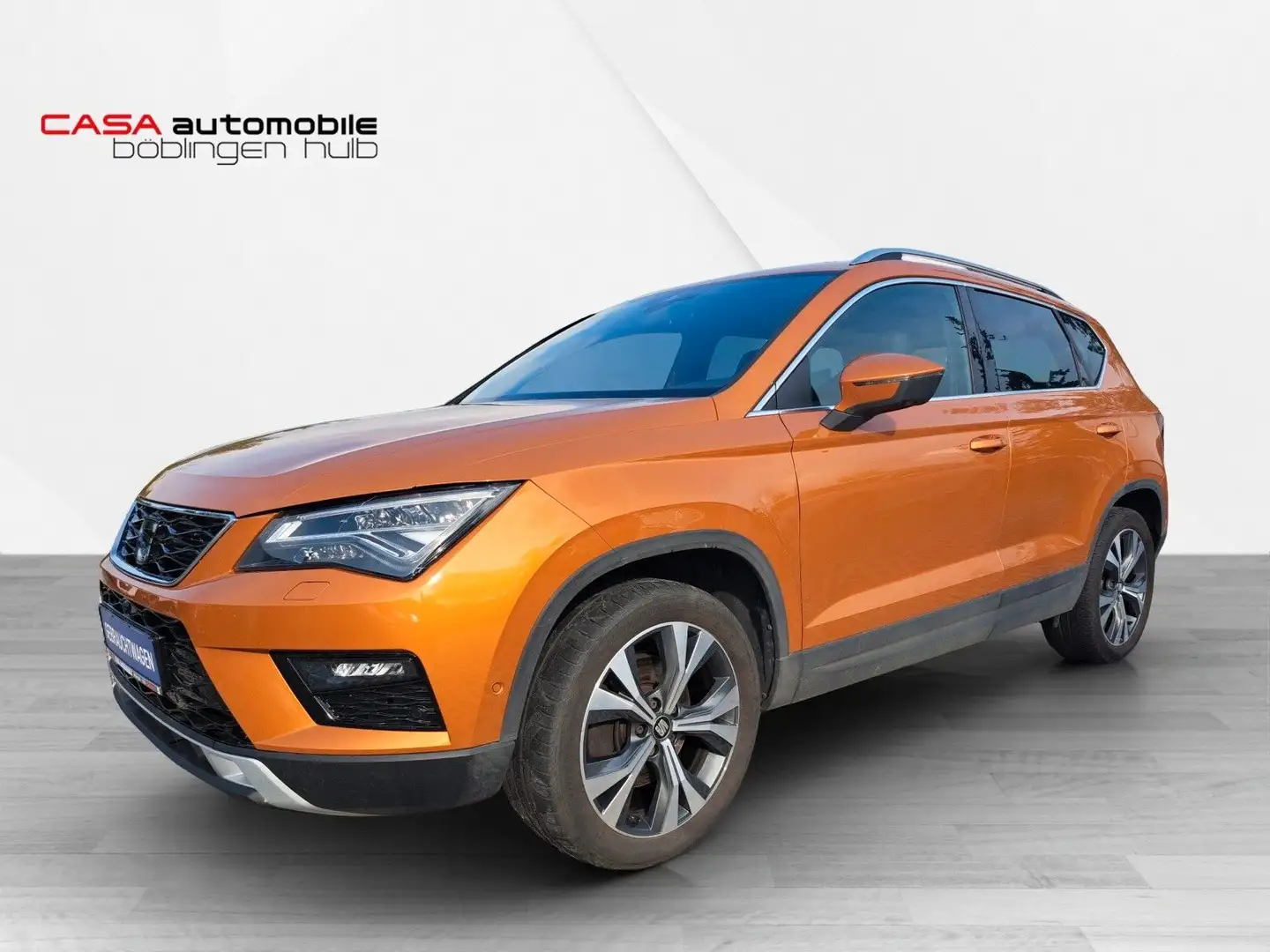 SEAT Ateca Xcellence 4Drive 1.5 TSI DSG Navi ACC DCC Orange - 1
