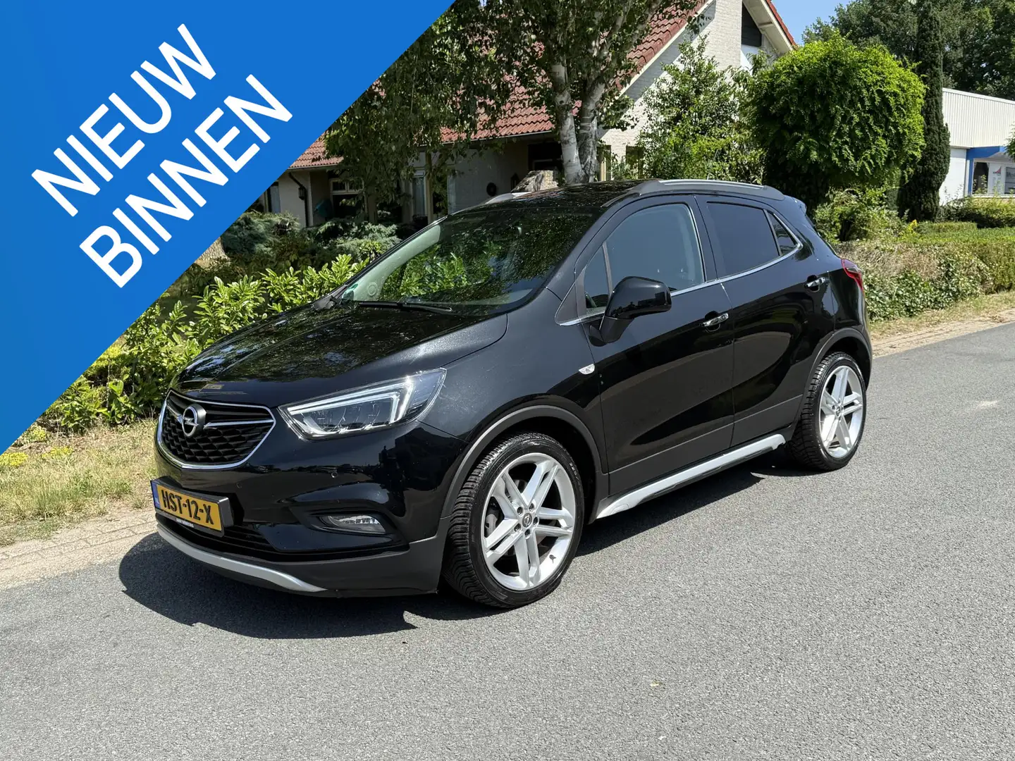 Opel Mokka X 1.4 Turbo 140PK Automaat•Leder•Schuifdak Zwart - 1