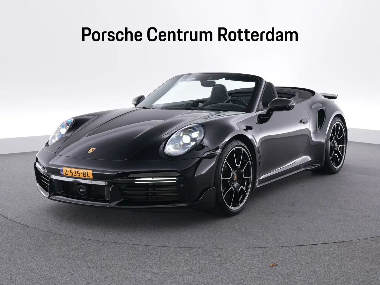 Porsche 992 Turbo S Cabriolet Noir - 1