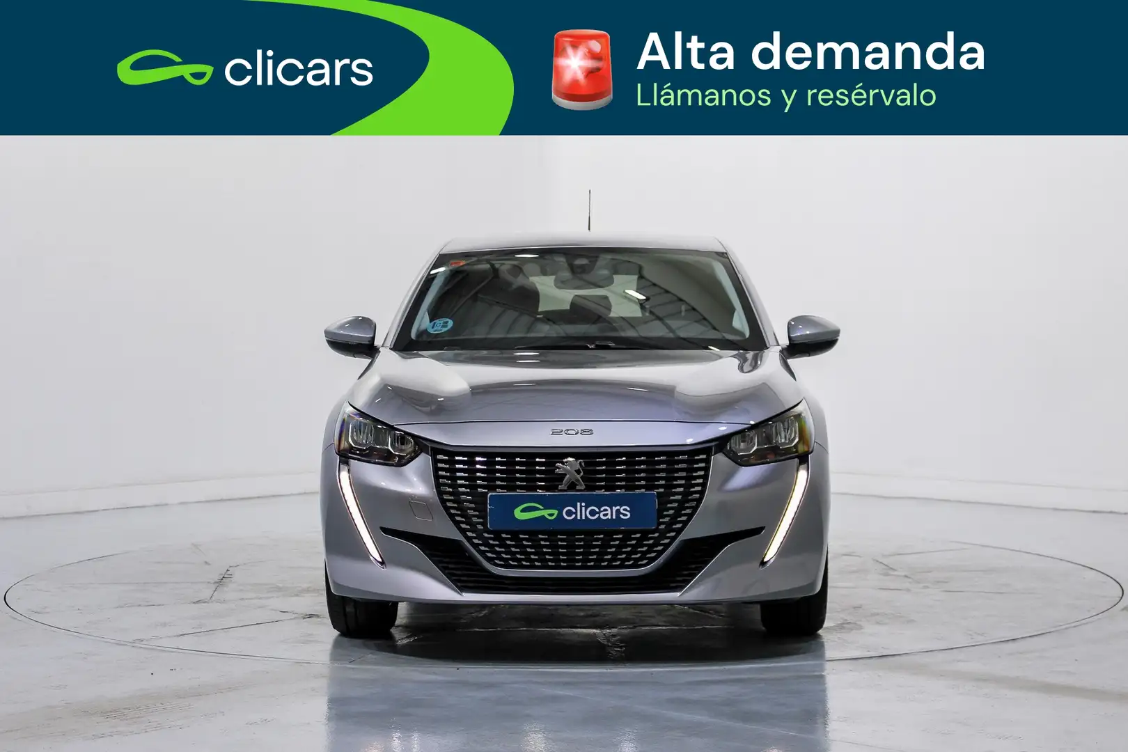 Peugeot 208 1.2 Puretech S&S Allure 100 Plateado - 2