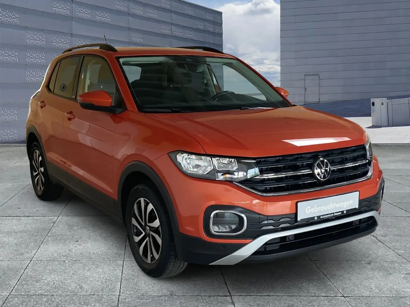 Volkswagen T-Cross 1.0 TSI Life ACTIVE+SHZ+USB+DAB+MFA+EPH+ Klima Orange - 2