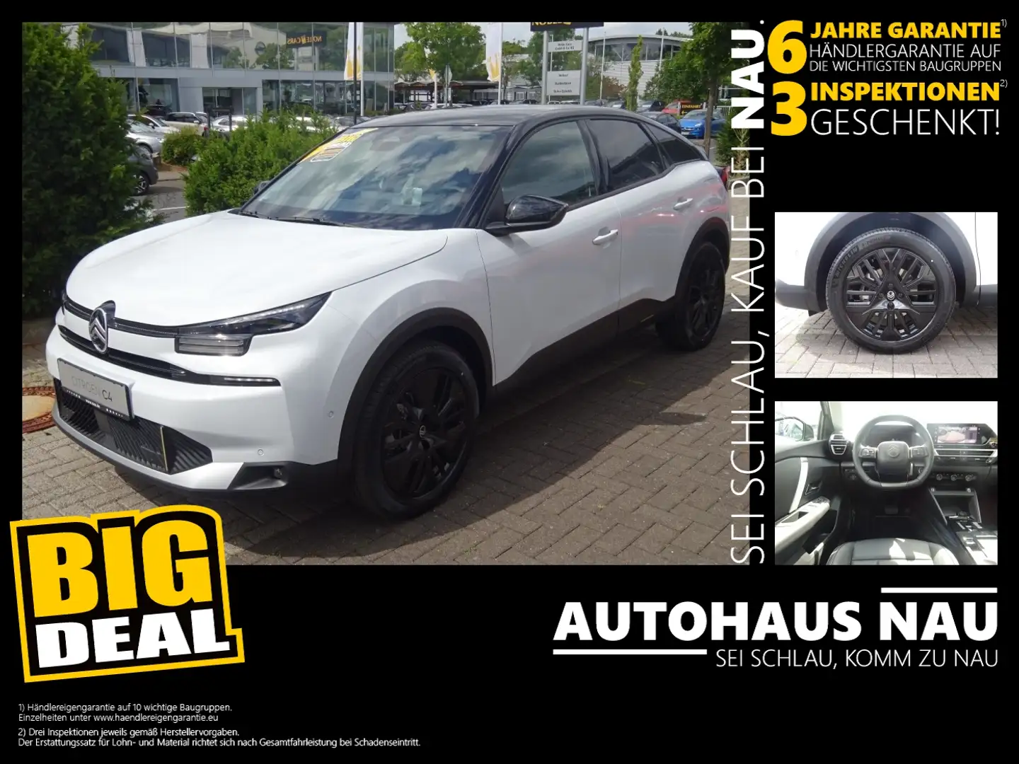 Citroen C4 1.2 130 Max FACELIFT Inspektionspaket BigDeal! Weiß - 1
