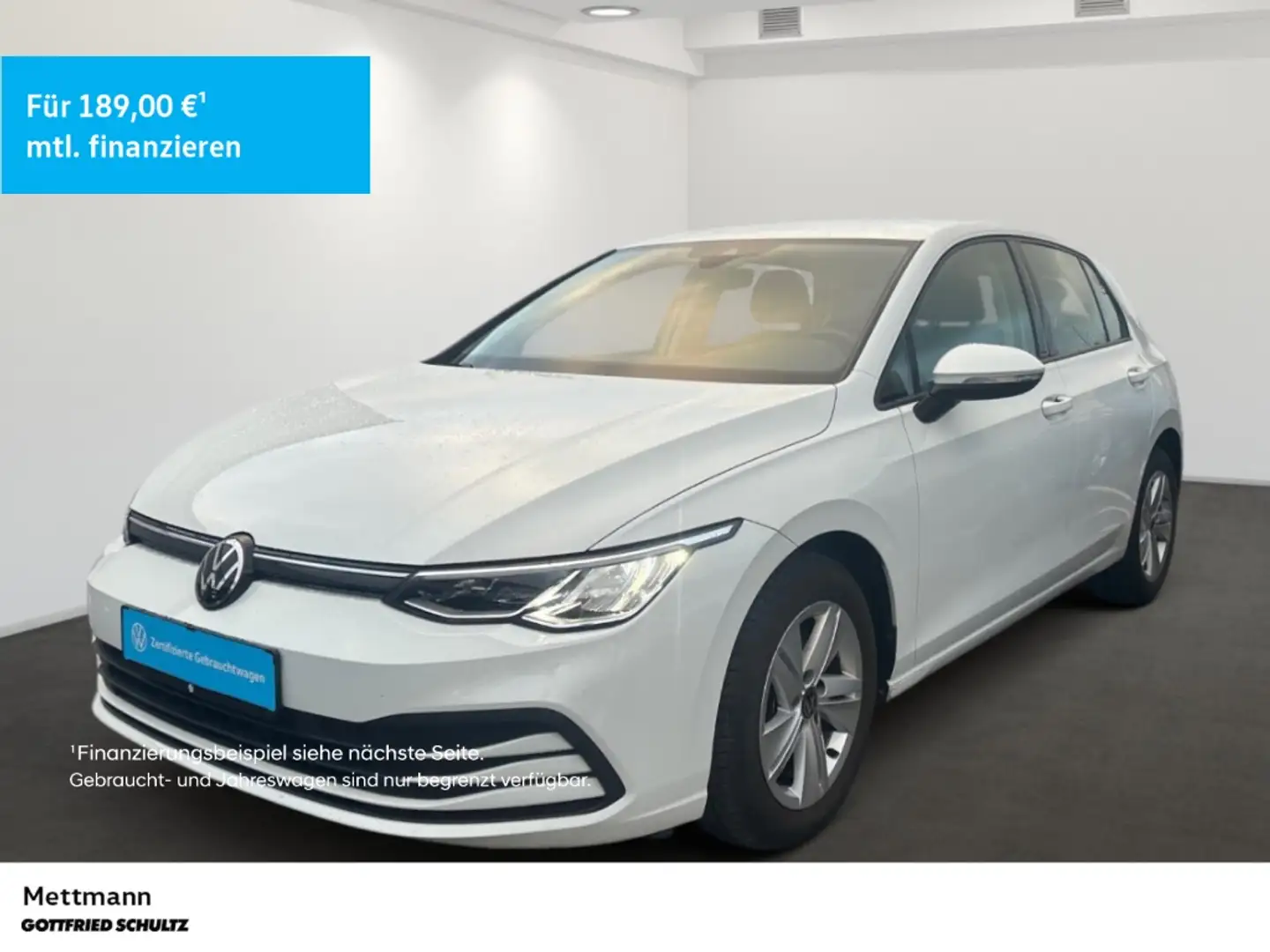 Volkswagen Golf 2.0 TDI Life DSG LED NAVI SHZ PDC LM ZV E-FENSTER Weiß - 1