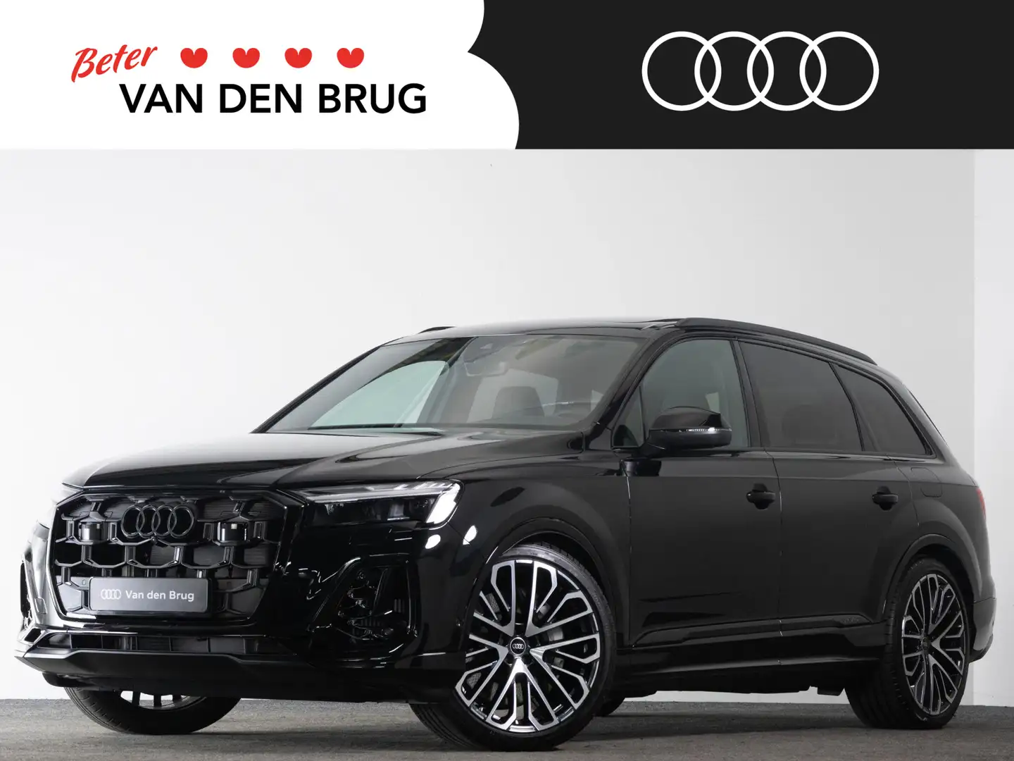 Audi Q7 S-Line 55 TFSI e 381 PK QUATTRO | Matrix LED | Ach Zwart - 1