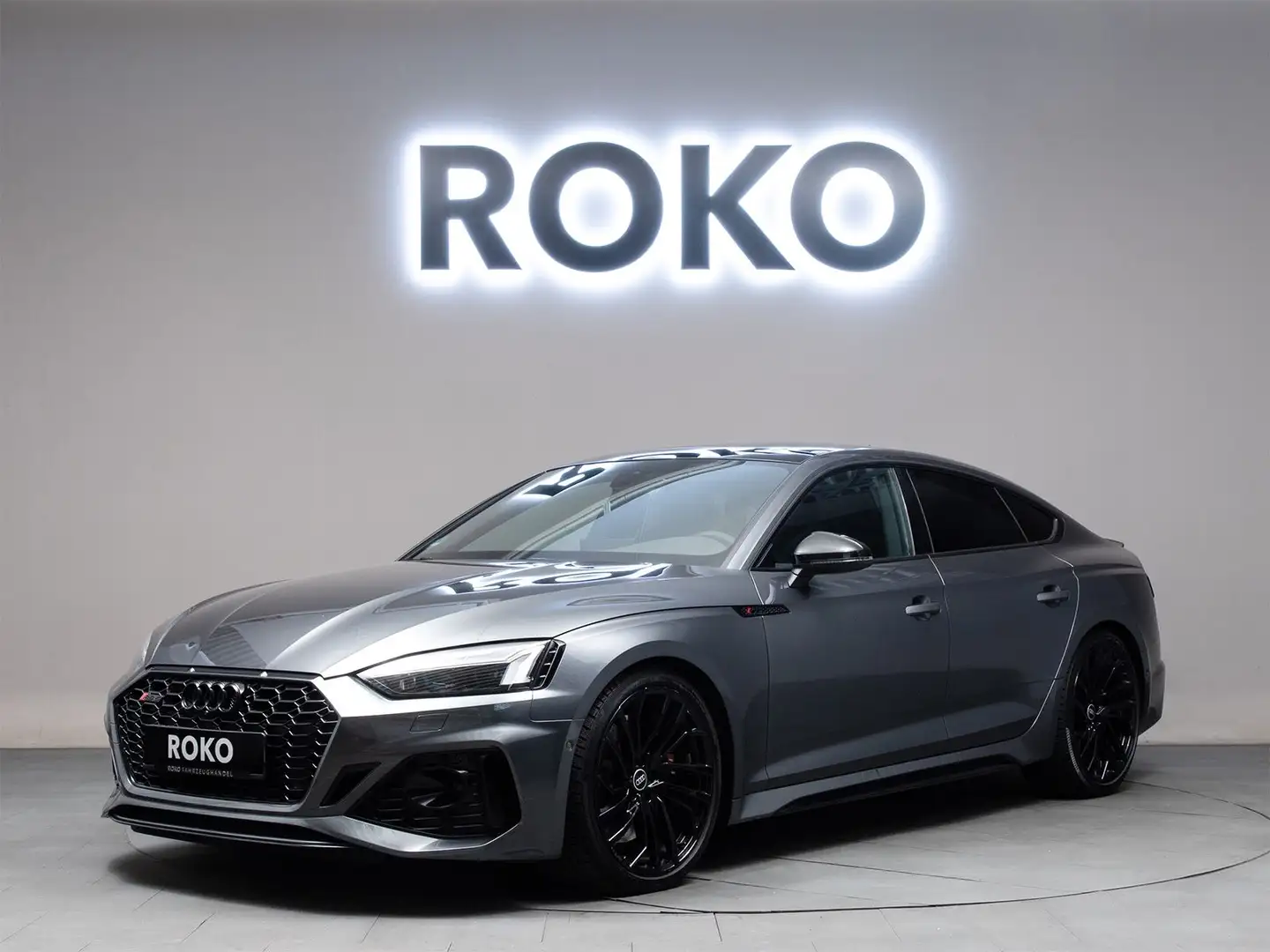 Audi RS5 Sportback B&O Sportabgas PANO Massage 280kmh Gris - 1