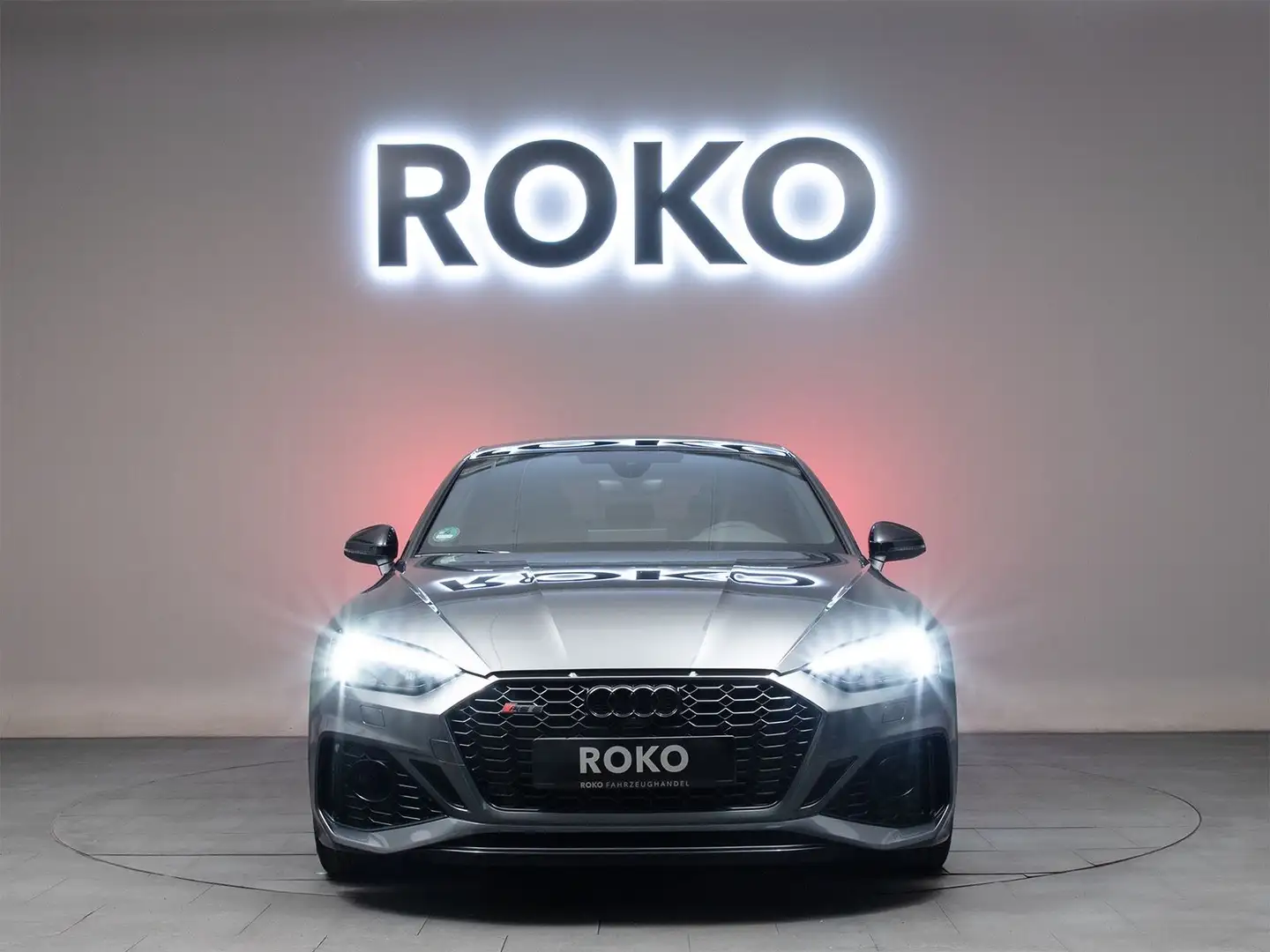 Audi RS5 Sportback B&O Sportabgas PANO Massage 280kmh Gris - 2