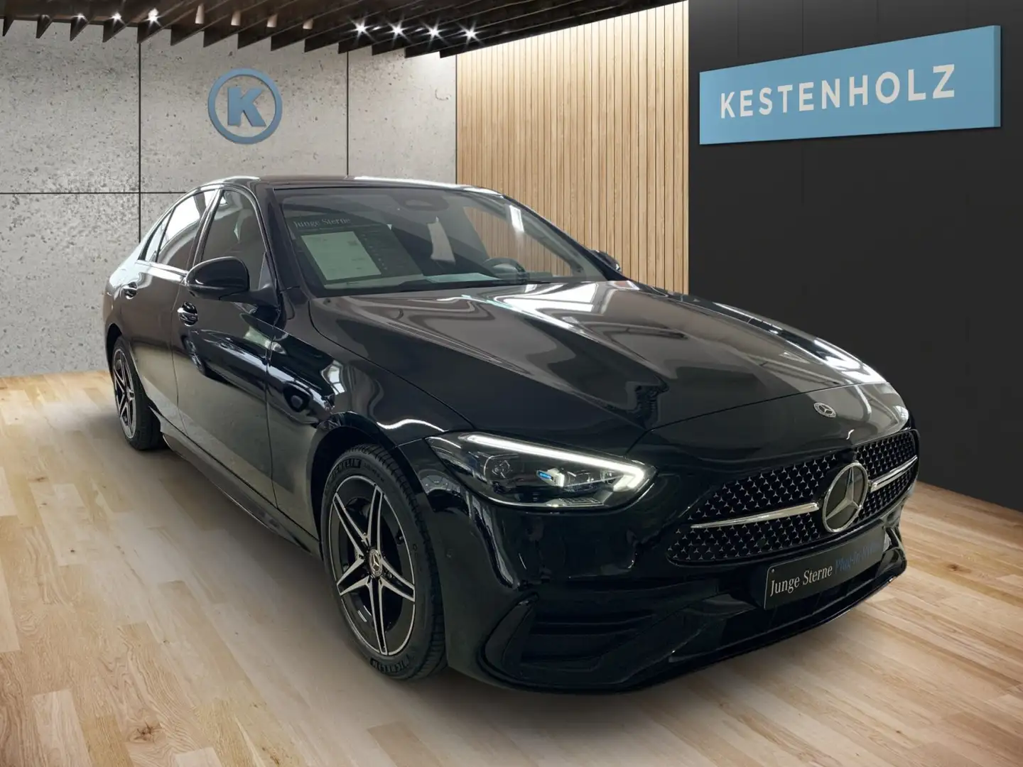 Mercedes-Benz C 300 C 300 de *AMG*NIGHT*AHK*PANO*360°KAMERA*NAVI* Schwarz - 2