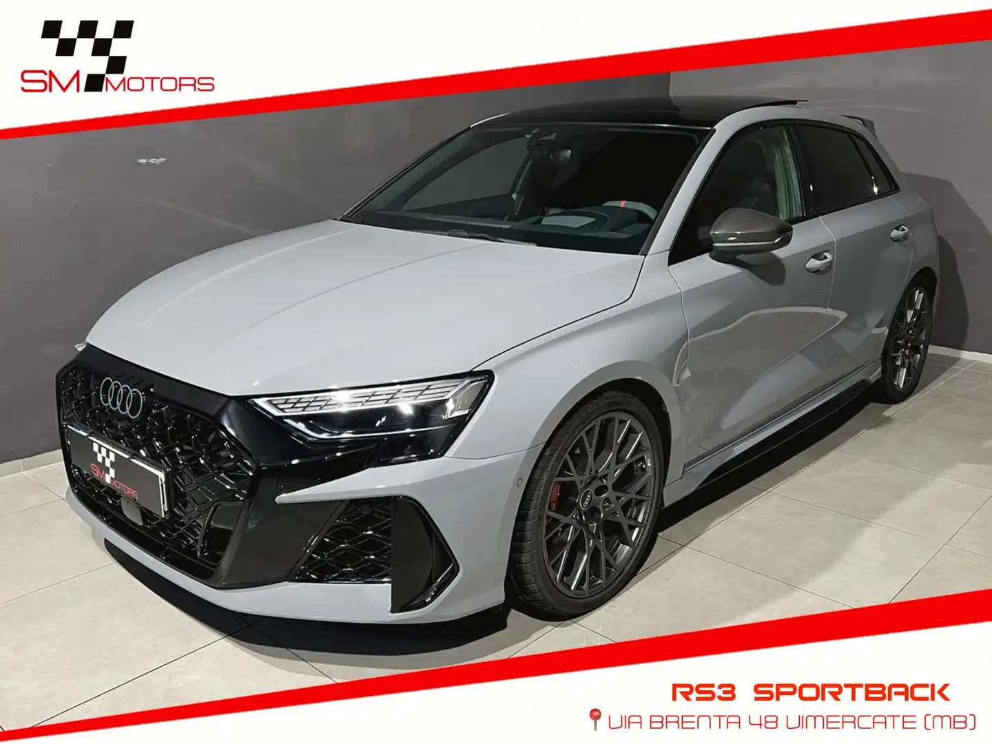 Audi RS3 RS3 Sportback 2.5 tfsi quattro s-tronic Grijs - 1
