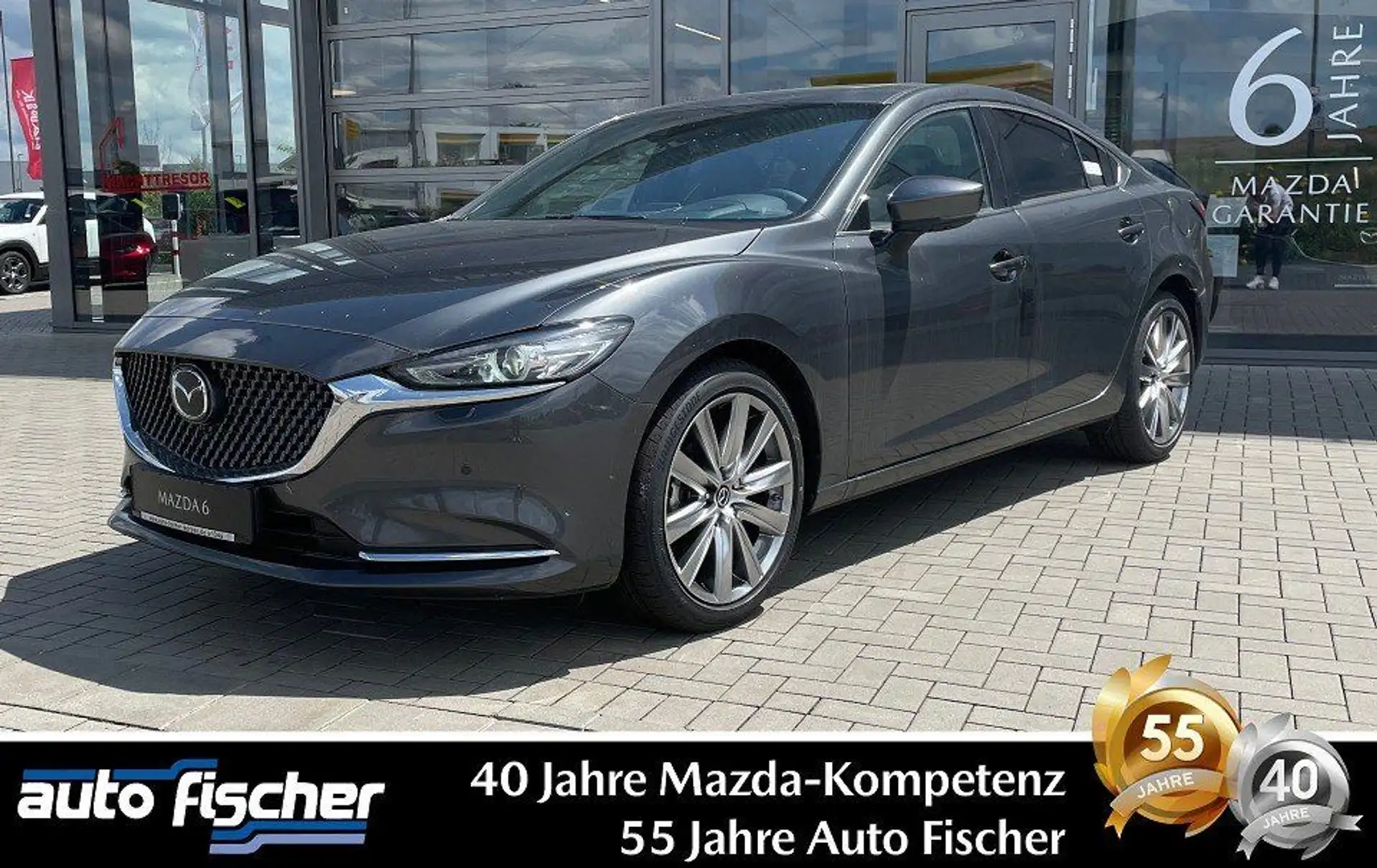 Mazda 6 L 2.5 (194PS) Autom. Takumi Leder-S GSD Modell Grau - 1