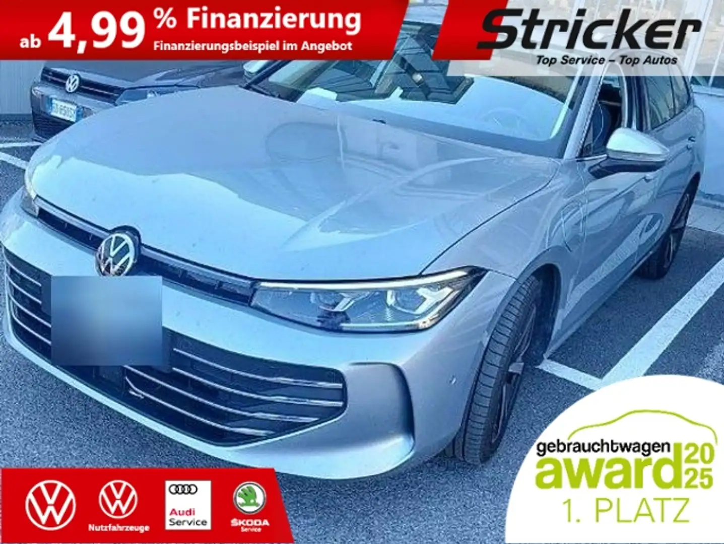 Volkswagen Passat Business 1.5TSI e-Hybrid 299,-ohne Anzahlung IQ.L Silber - 2