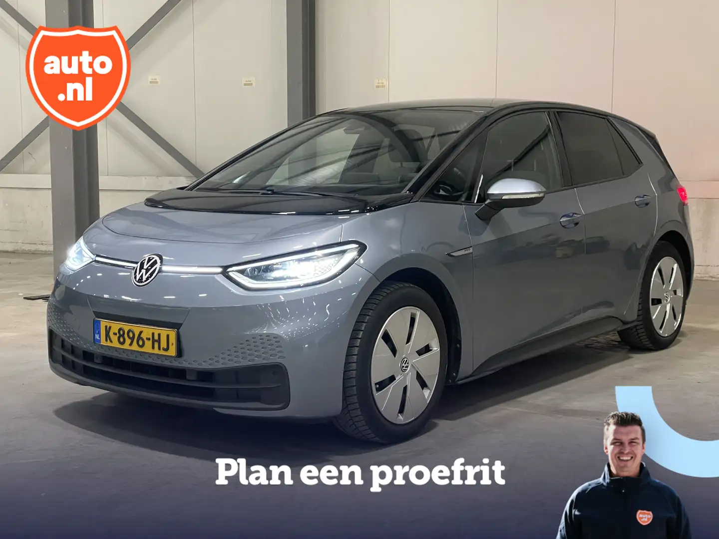 Volkswagen ID.3 Pro 58 kWh | Camera | Carplay | IQ Light | Adapt C Blauw - 1