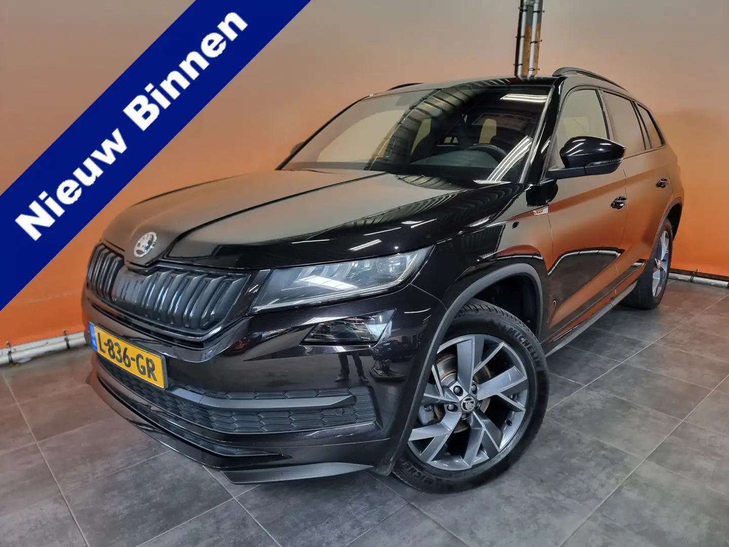 Skoda Kodiaq 1.5 TSI Sportline Business navi | trekhaak | deale Noir - 1