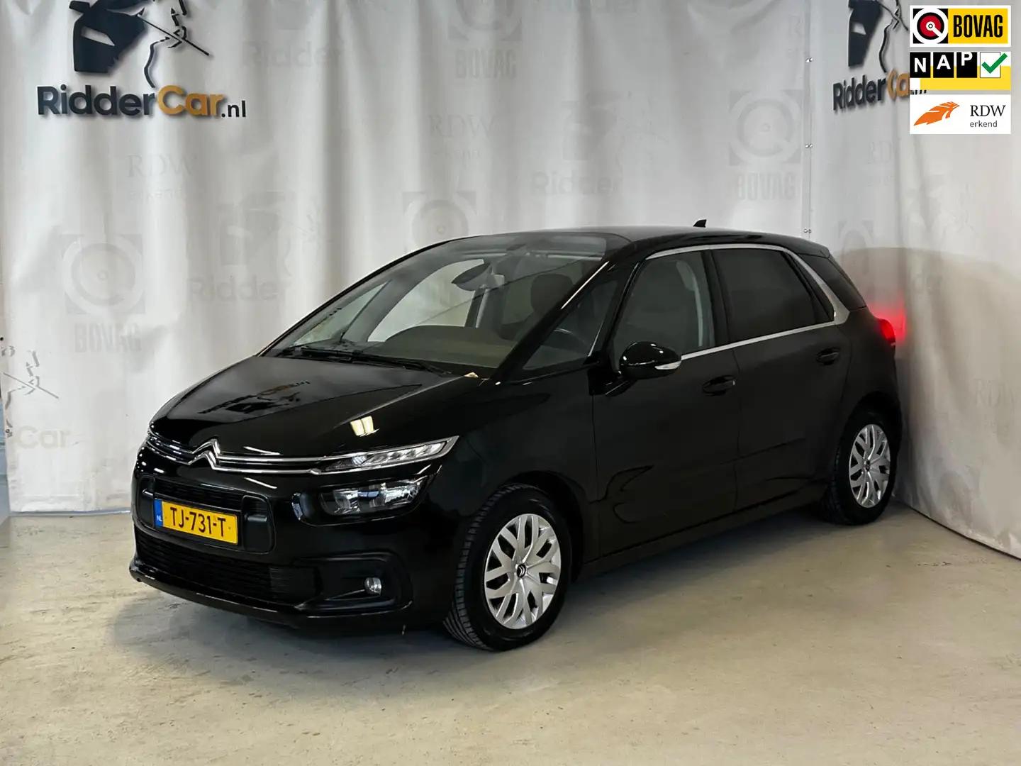 Citroen C4 SpaceTourer 1.2 PureTech|2E EIG|NAP|NAVI|TREKHAAK|PARK SENS AC Negru - 1
