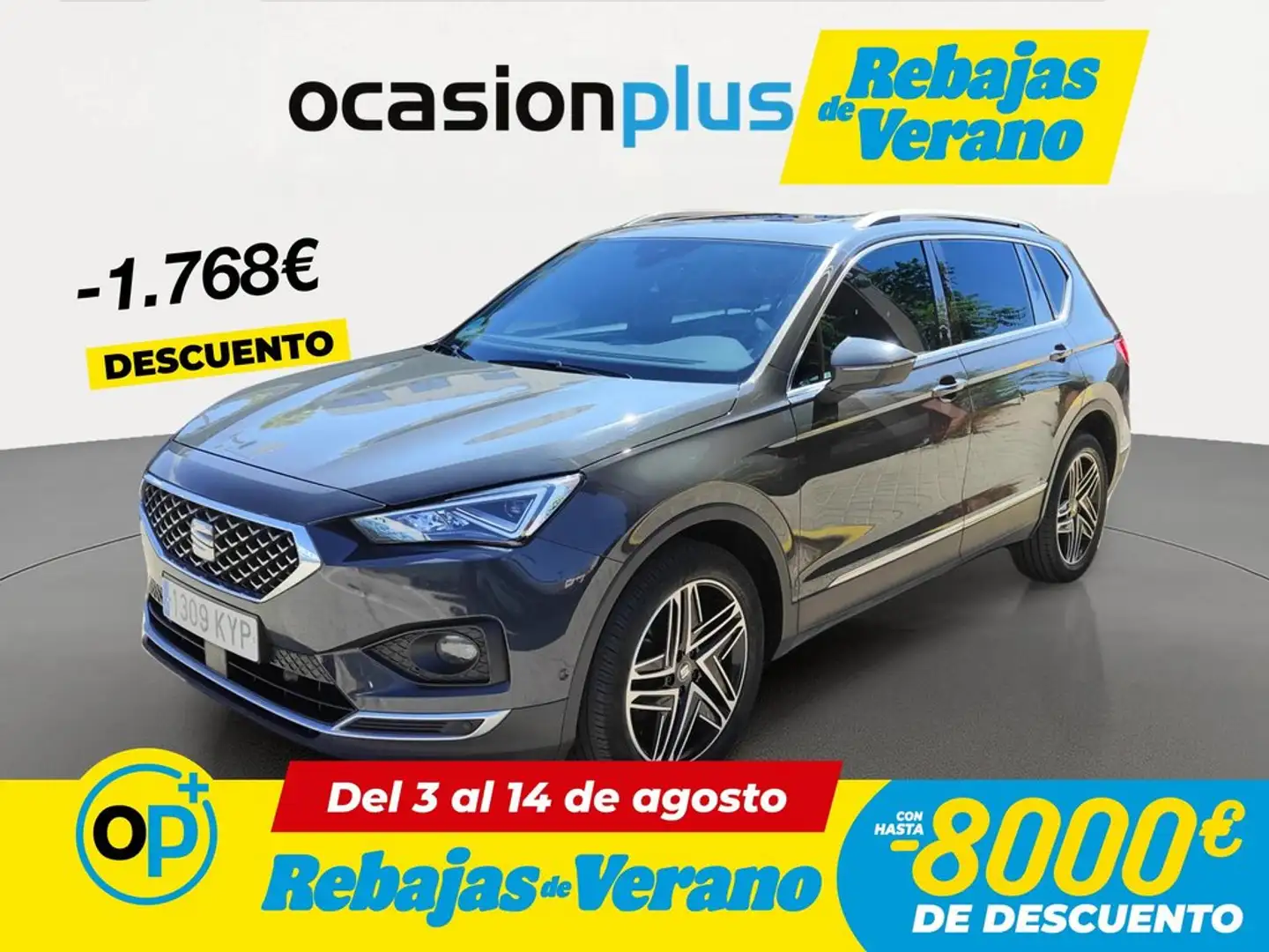 SEAT Tarraco 2.0TDI S&S Xcellence DSG 4Drive 190 Gris - 1