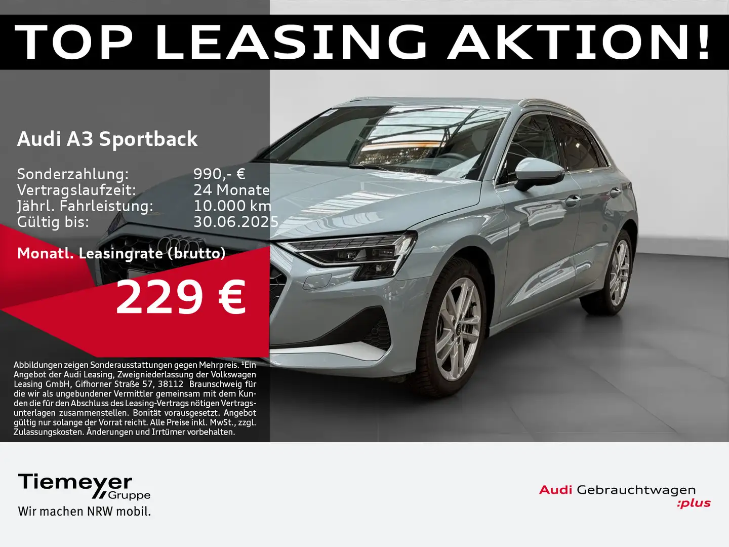 Audi A3 35 TFSI ADVANCED HuD SONOS MEMORY K Grijs - 1