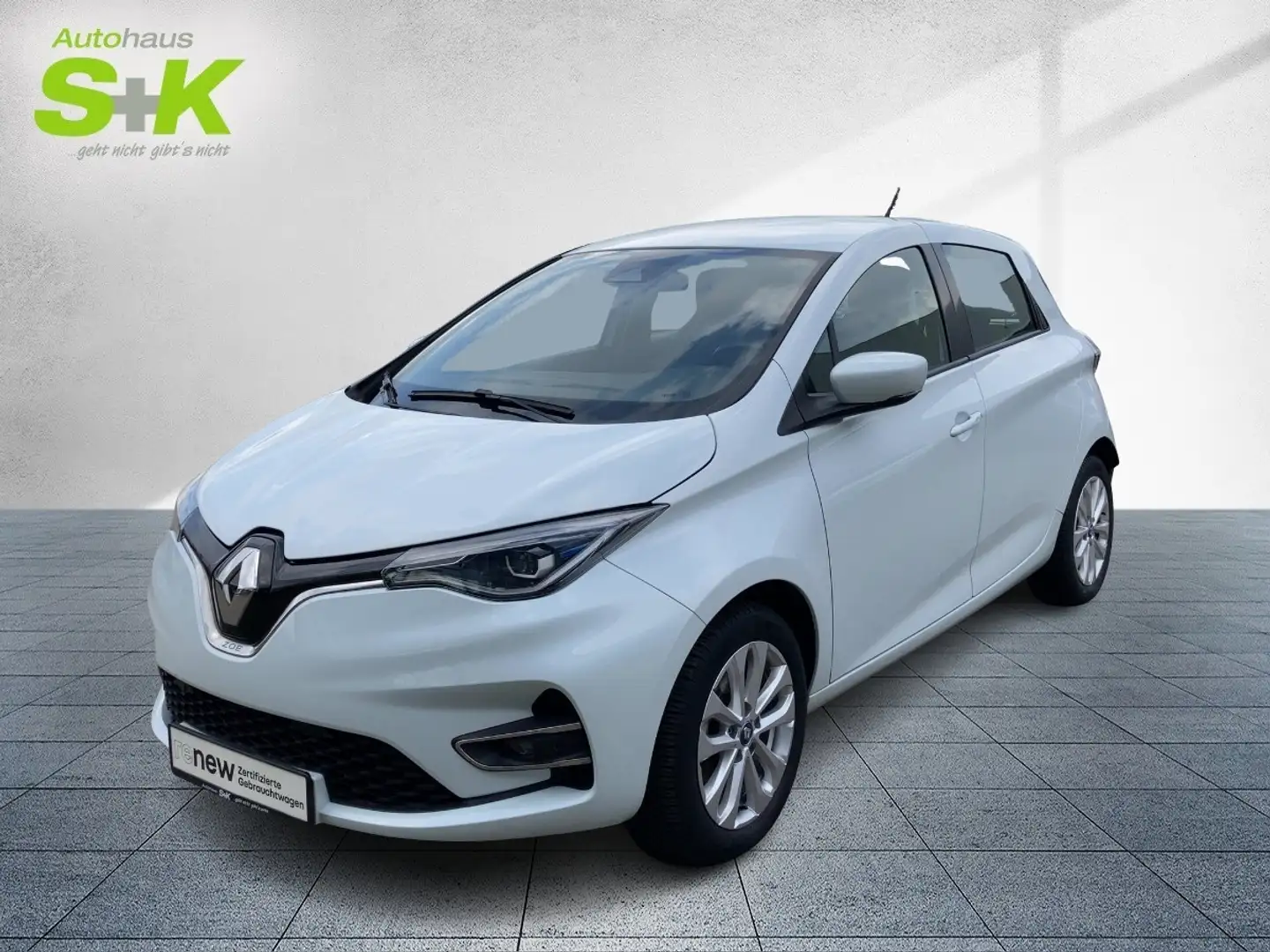 Renault ZOE Experience R110/Z.E. 50 (Kauf-Batterie)*SHZ* Blanc - 1
