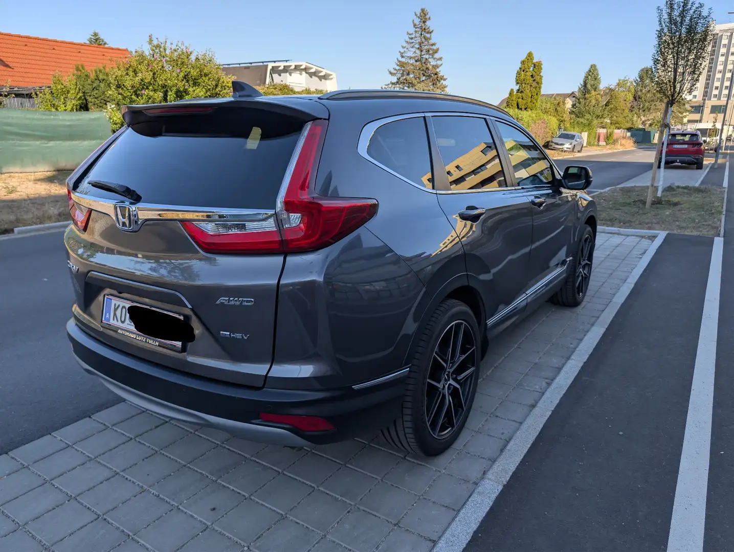 Honda CR-V 2,0 i-MMD Hybrid Executive AWD Aut. Grau - 1