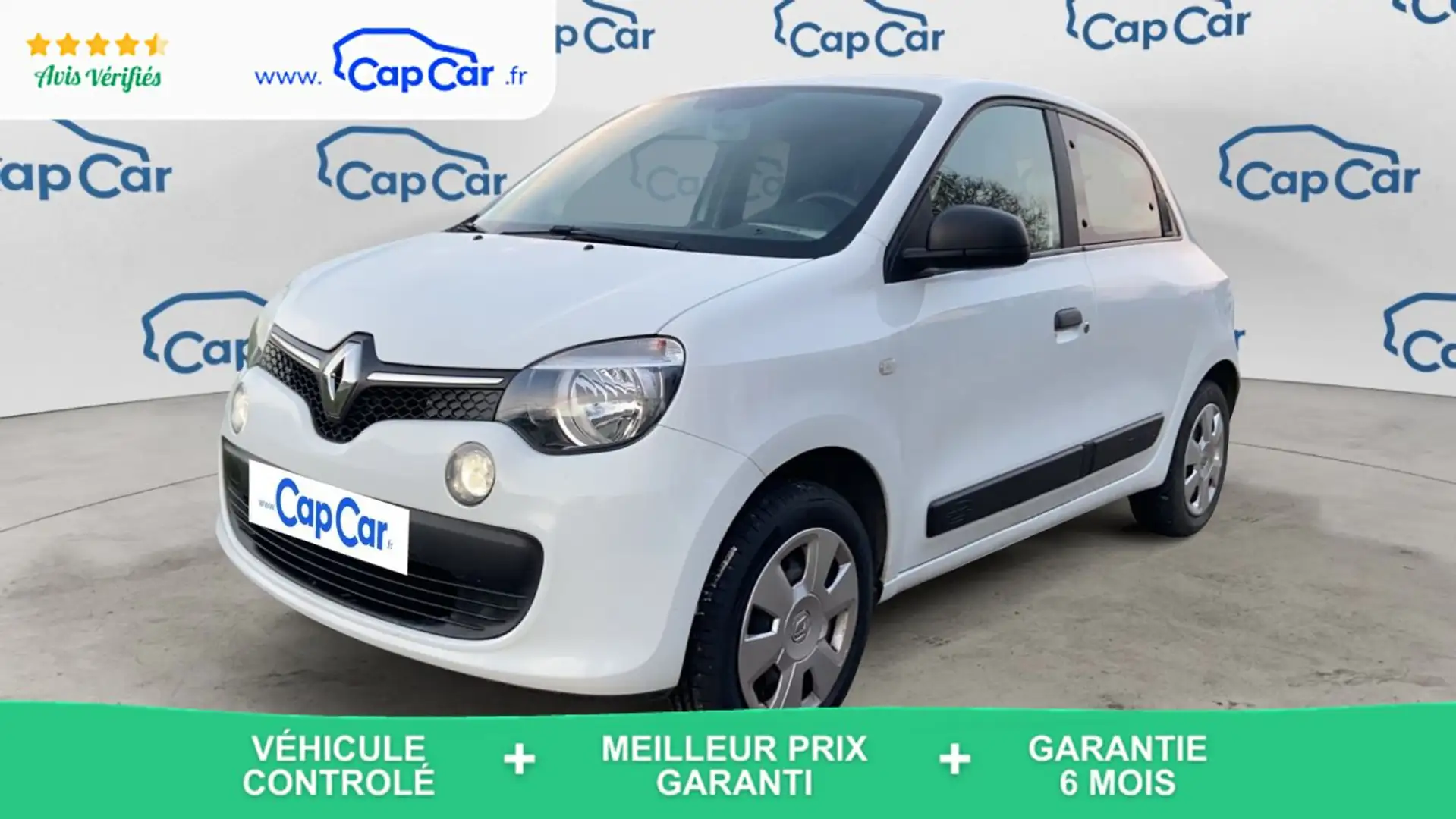 Renault Twingo 1,0 SCe 70 Life Blanc - 1