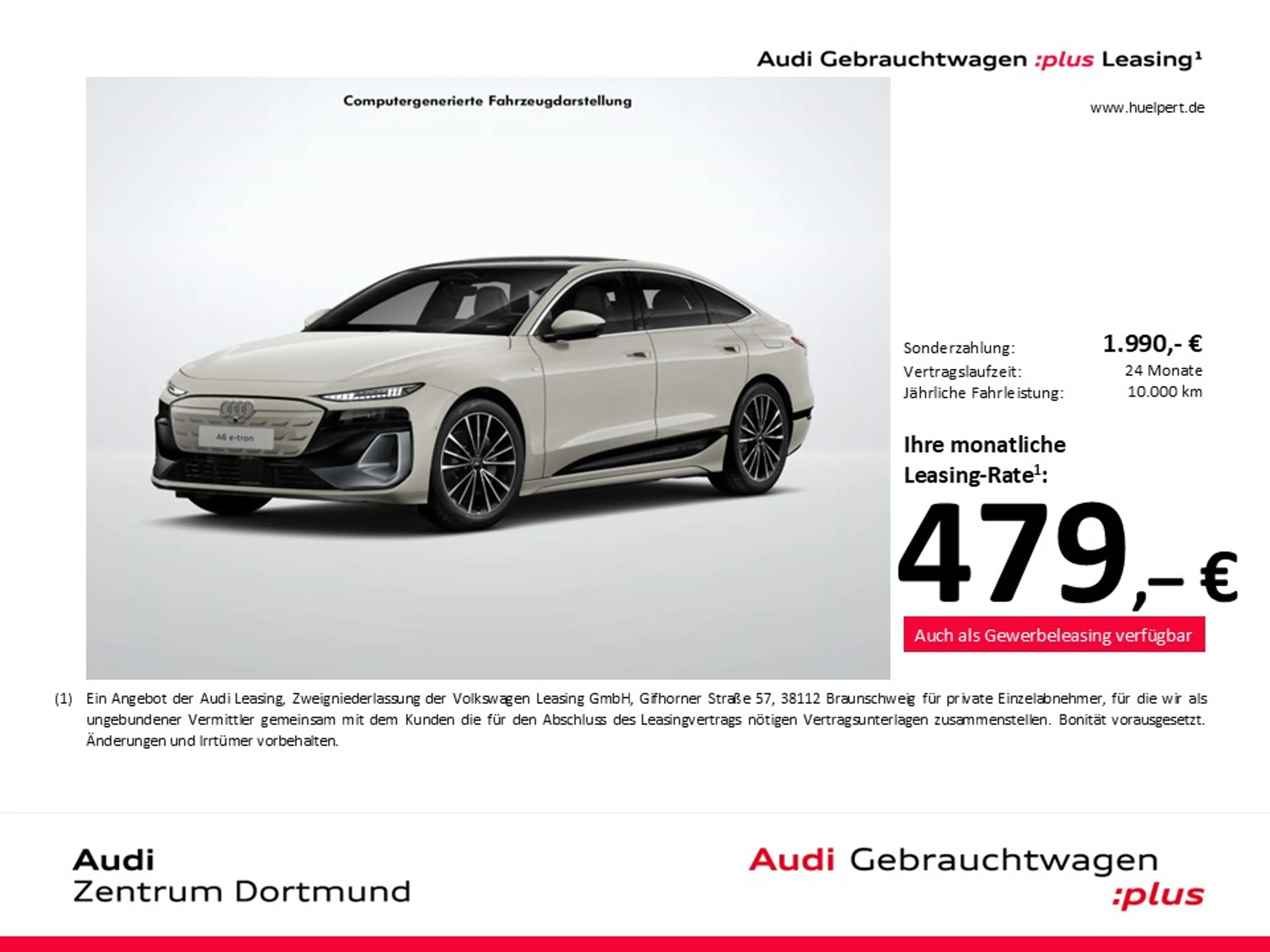 Audi A6 e-tron Sportback performance S LINE PANO B&O — photo 2