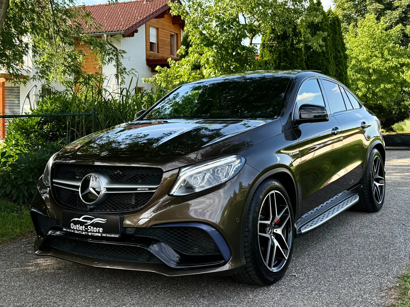Mercedes-Benz GLE 63 AMG S 4Matic*Bang&Olufsen*Panorama*R-Kamera*VOLL*22'' Коричневий - 1