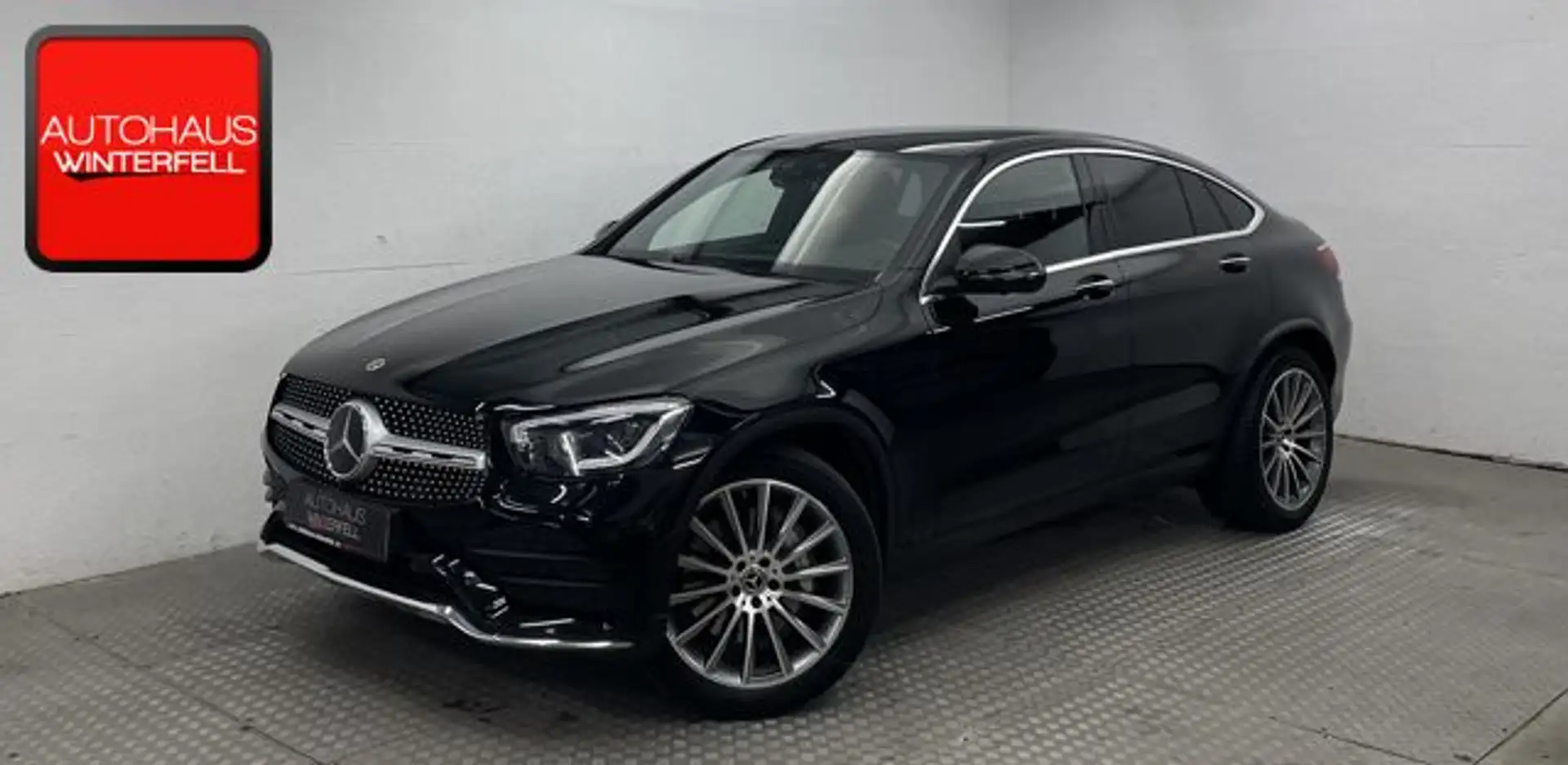 Mercedes-Benz GLC 400 d 4M COUPE AMG AIRMATIC+360+STANDHZG+AHK Noir - 1