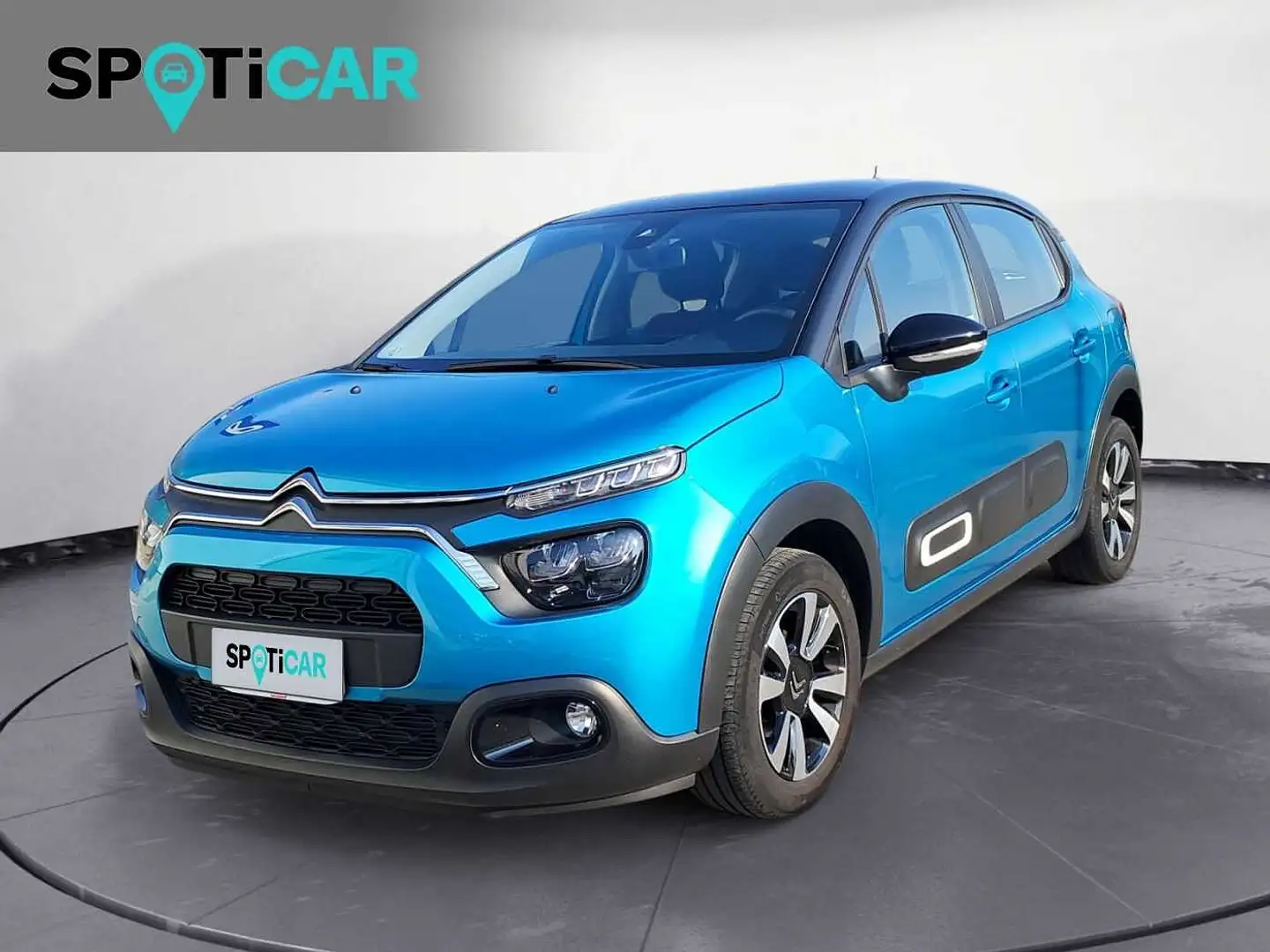 Citroen C3 PureTech 83 S&S Shine Blauw - 1