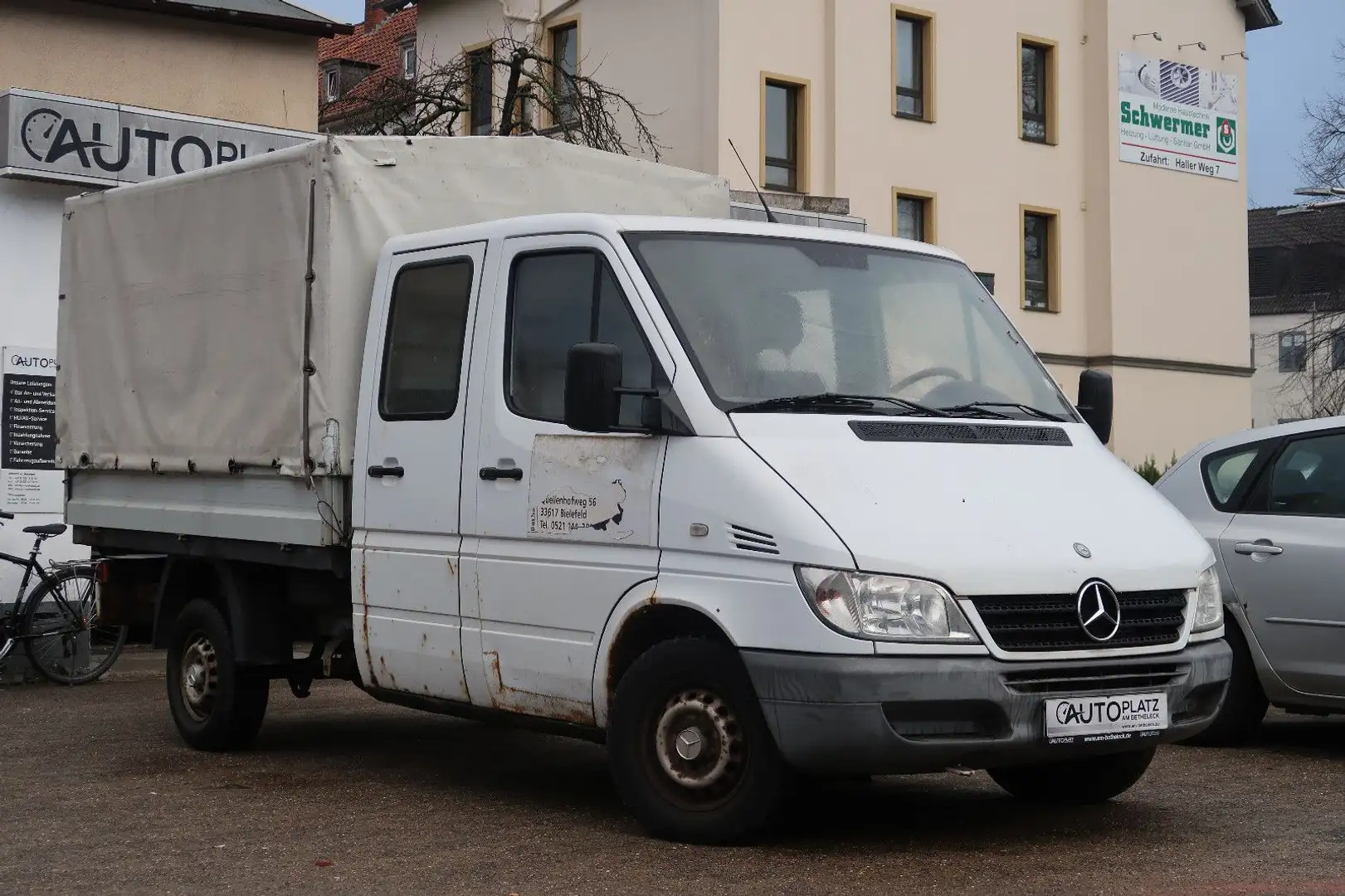 Mercedes-Benz Sprinter LKW PLANE/PRITSCHE *2-SITZER - 1