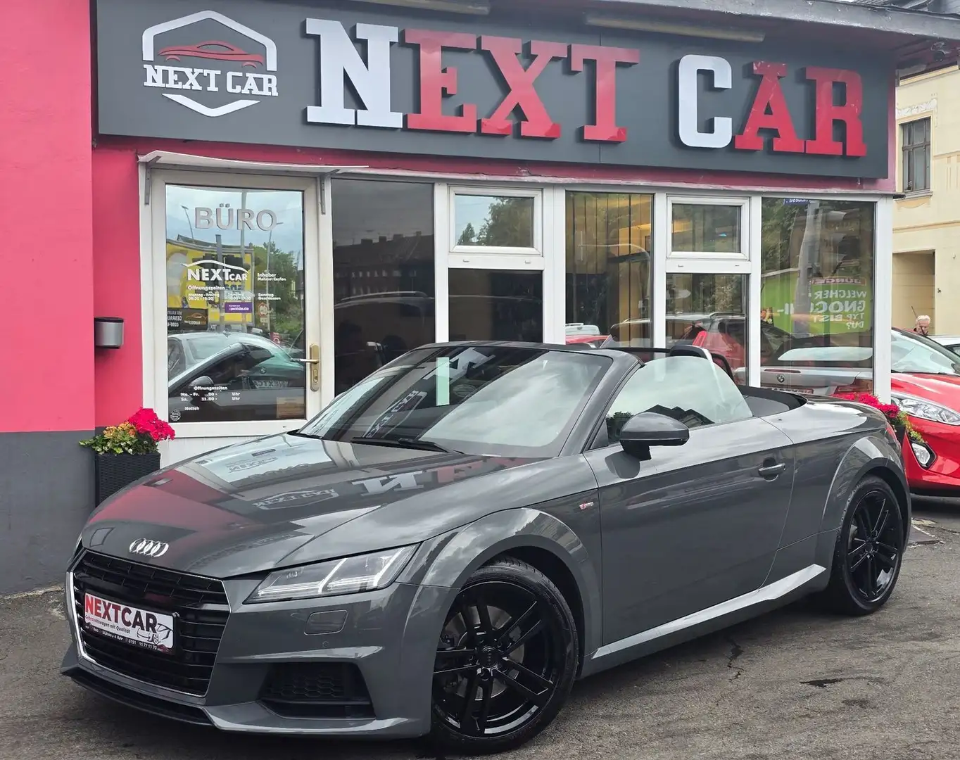 Audi TT 1.8 TFSI|SLine|S-tronic|Navi|Leder|1Hand Silver - 1
