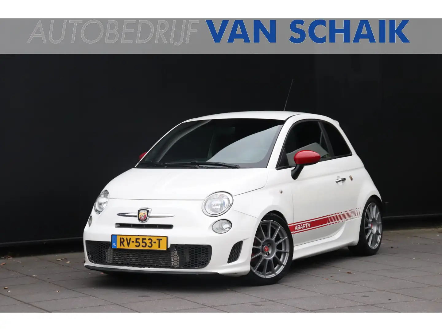 Fiat 500 Abarth 1.4-16V | 250 PK! | SPORTSTOELEN | GTECH UITLAAT | Bílá - 1