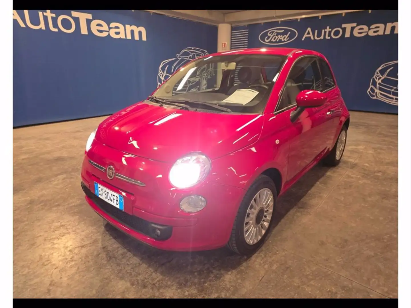 Fiat 500 1.2 s 69cv my14 Rouge - 1
