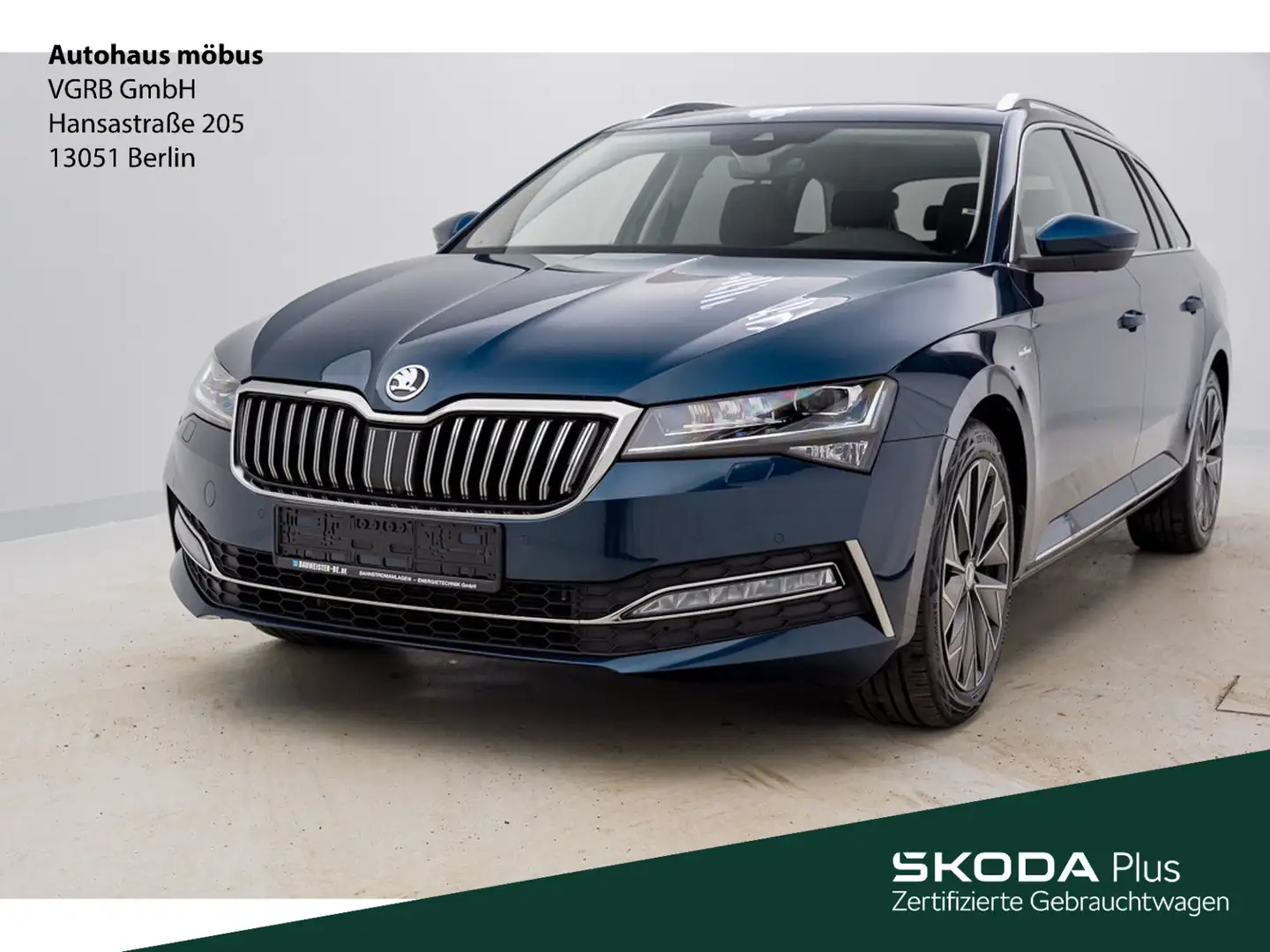 Skoda Superb Combi 2.0 TDI L&K 4x4*360°*APP*MASSAGE*VC Blau - 2