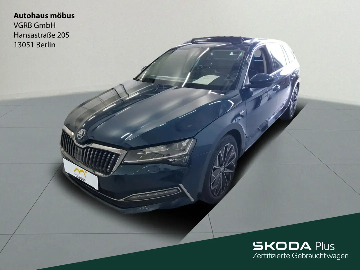 Skoda Superb Combi 2.0 TDI L&K 4x4*360°*APP*MASSAGE*VC Blu/Azzurro - 2