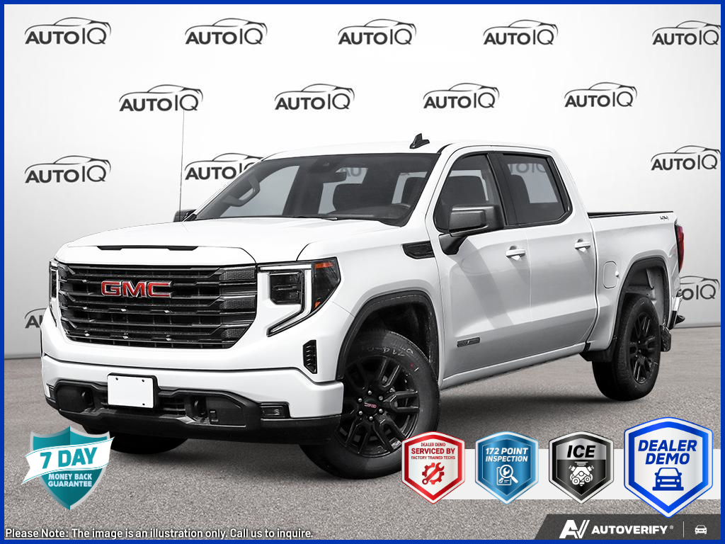 2026 GMC Sierra 1500 Elevation FRONT BKT STS WITH CENTRE CONSOLE. INCLUDES WIRELESS CHARGING. | SPRAY-ON BEDLINER | GVWR 3221 KG (7100 LB) | R