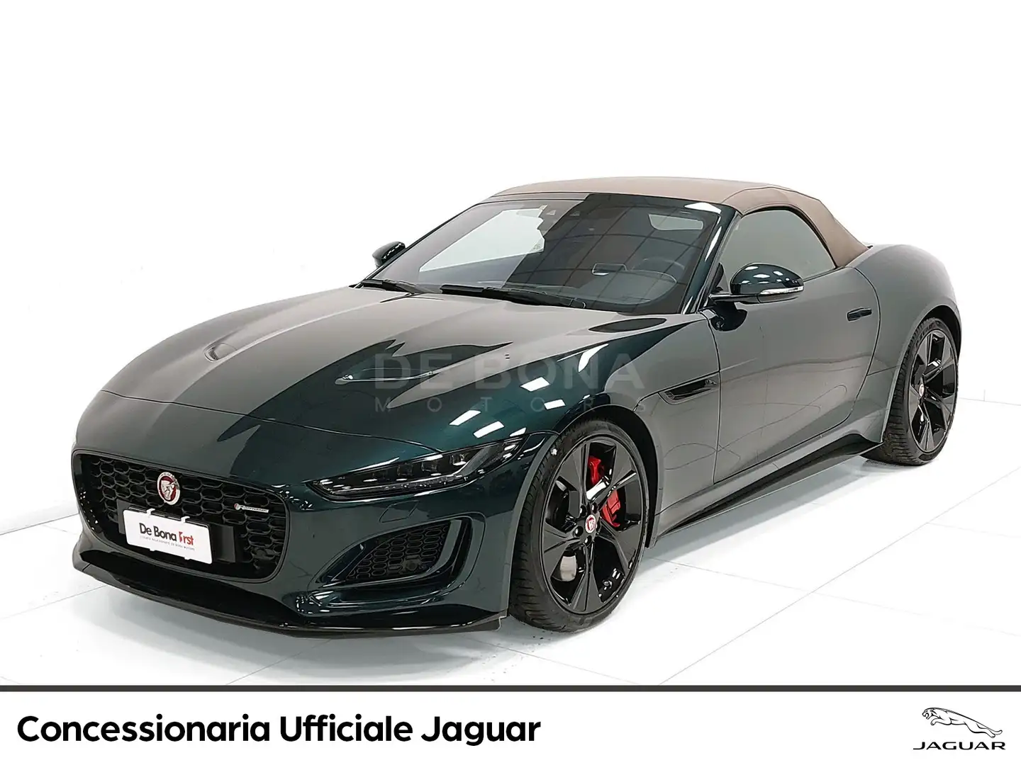 Jaguar F-Type cabrio 2.0 i4 r-dynamic rwd 300cv auto Grün - 2