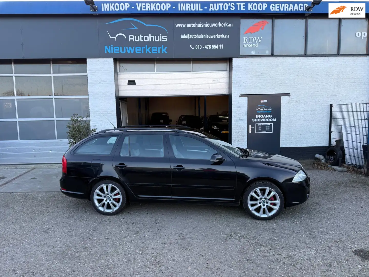 Skoda Octavia Combi 2.0 TFSI RS/ 200PK/ volledig Dealer onderhou Schwarz - 1