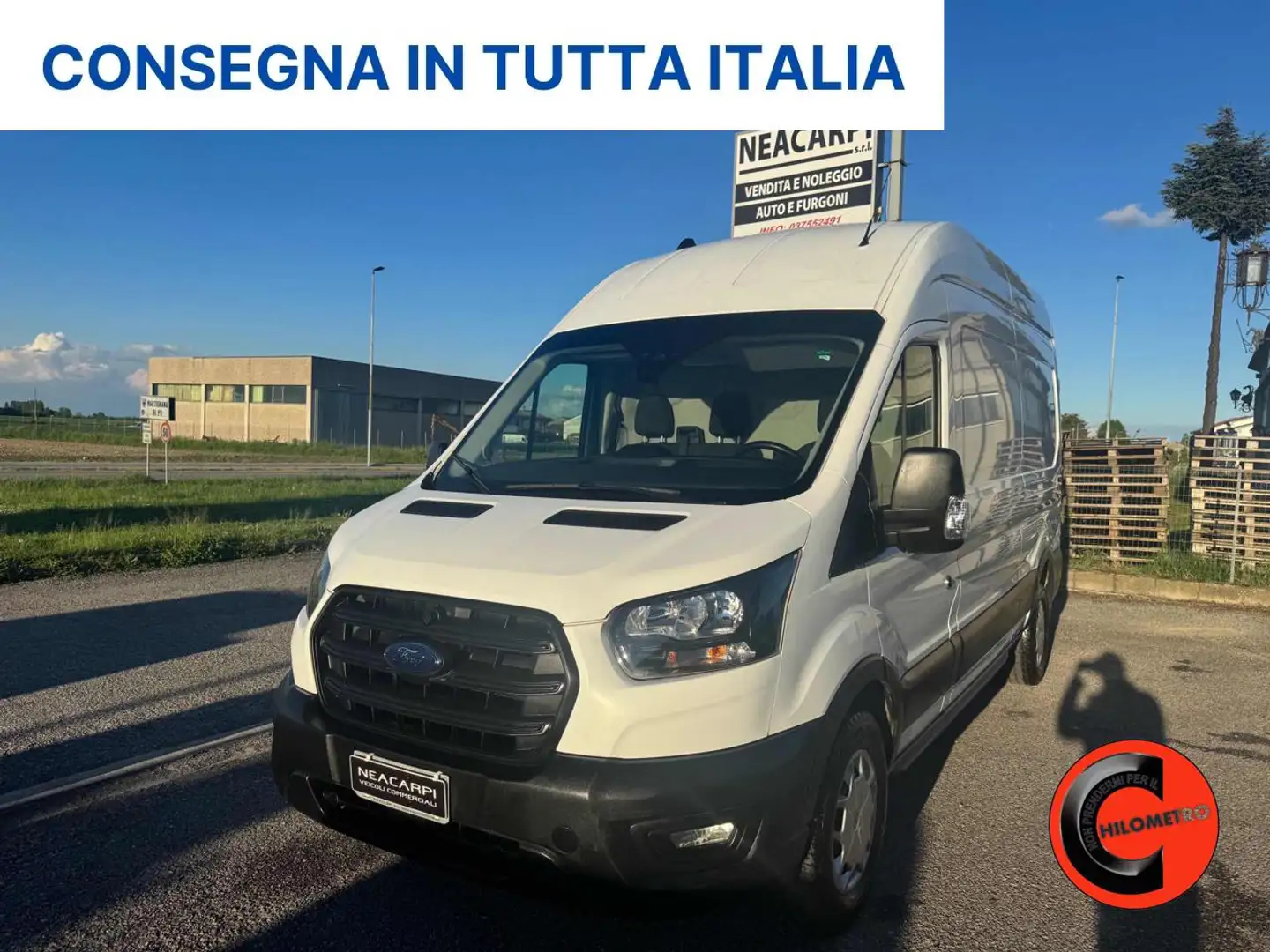 Ford Transit 350 2.0TDC(L3-H3)SENSORI-CRUISE-ASSISTENZA FRENATA Bílá - 1