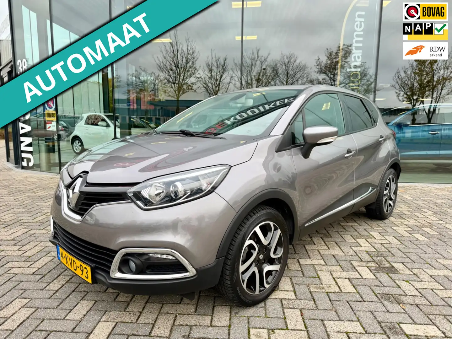 Renault Captur 1.2 TCe automaat Dynamique, KeyLess, Camera, trekh Gris - 1
