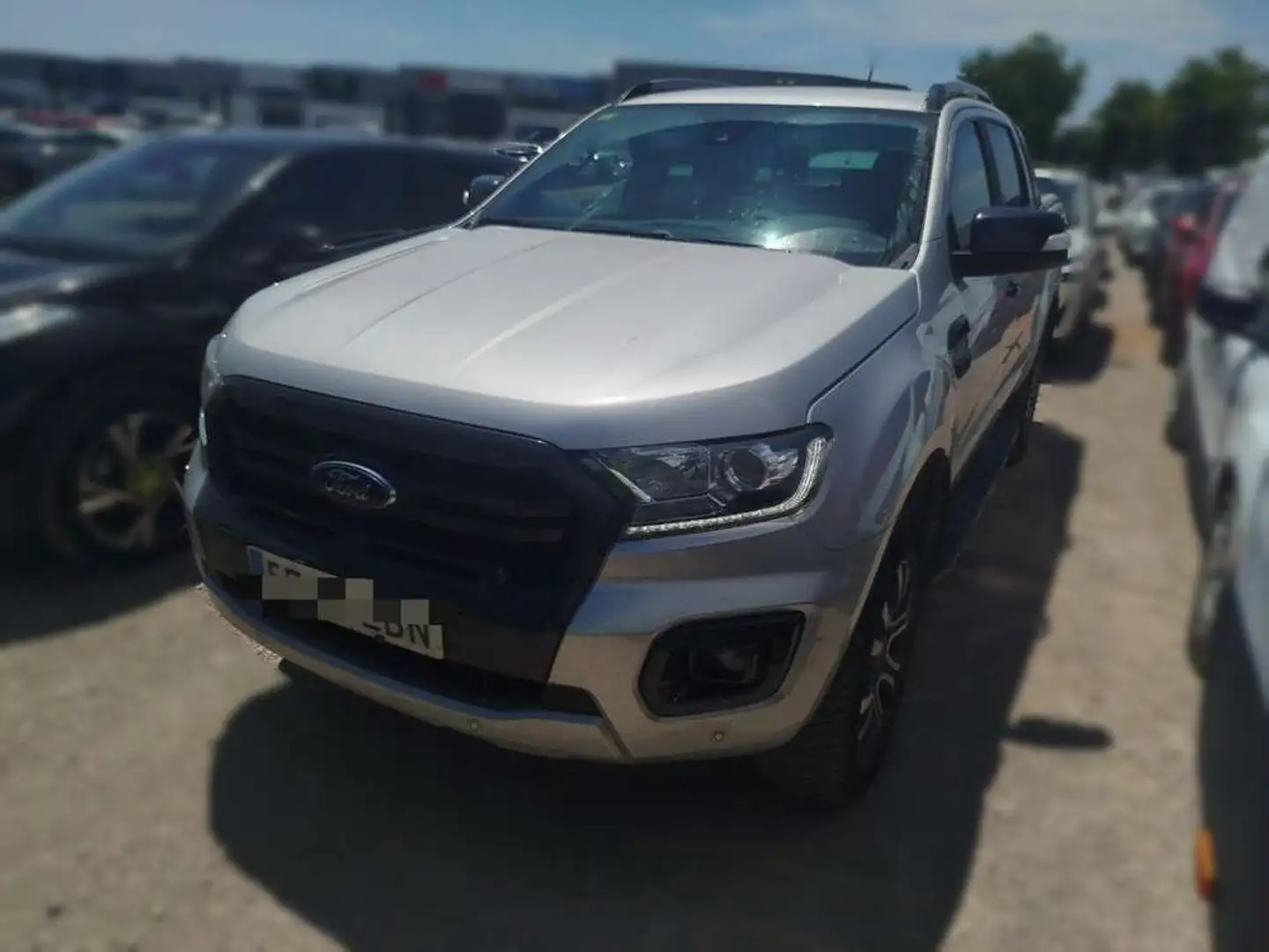 Ford Ranger 2.0 TDCi 157kW 4x4 Dob Cab Wildtrack AT Gris - 2