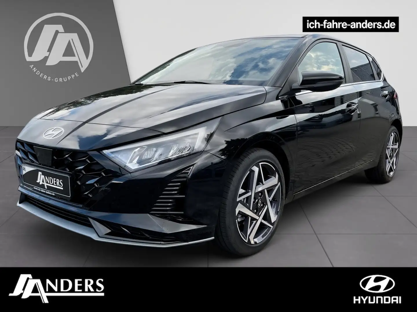 Hyundai i20 MY25 1.0 T-GDI Prime +PDC+Kamera+Navi+Bose Zwart - 1