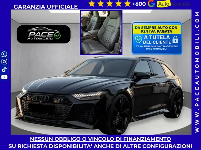 Audi RS6 4.0 V8 DYNAMIC PLUS LED 305 KM BLACK PACK ACC PDC