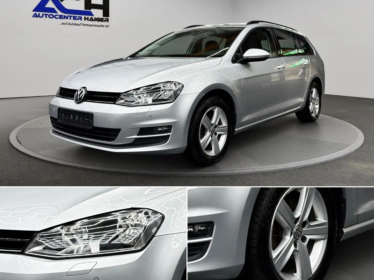 Volkswagen Golf 2.0 TDI Variant Comfortline BMT Argent - 2