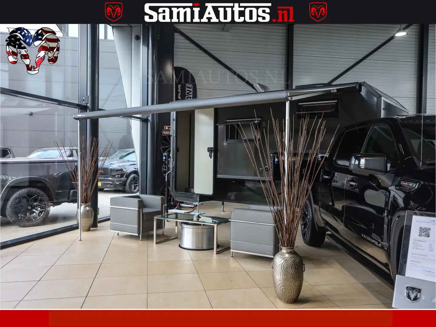 Dodge RAM 1500 €15000,- VOORDEEL | CAMPER / AFZET UNIT | SHO Зелений - 2