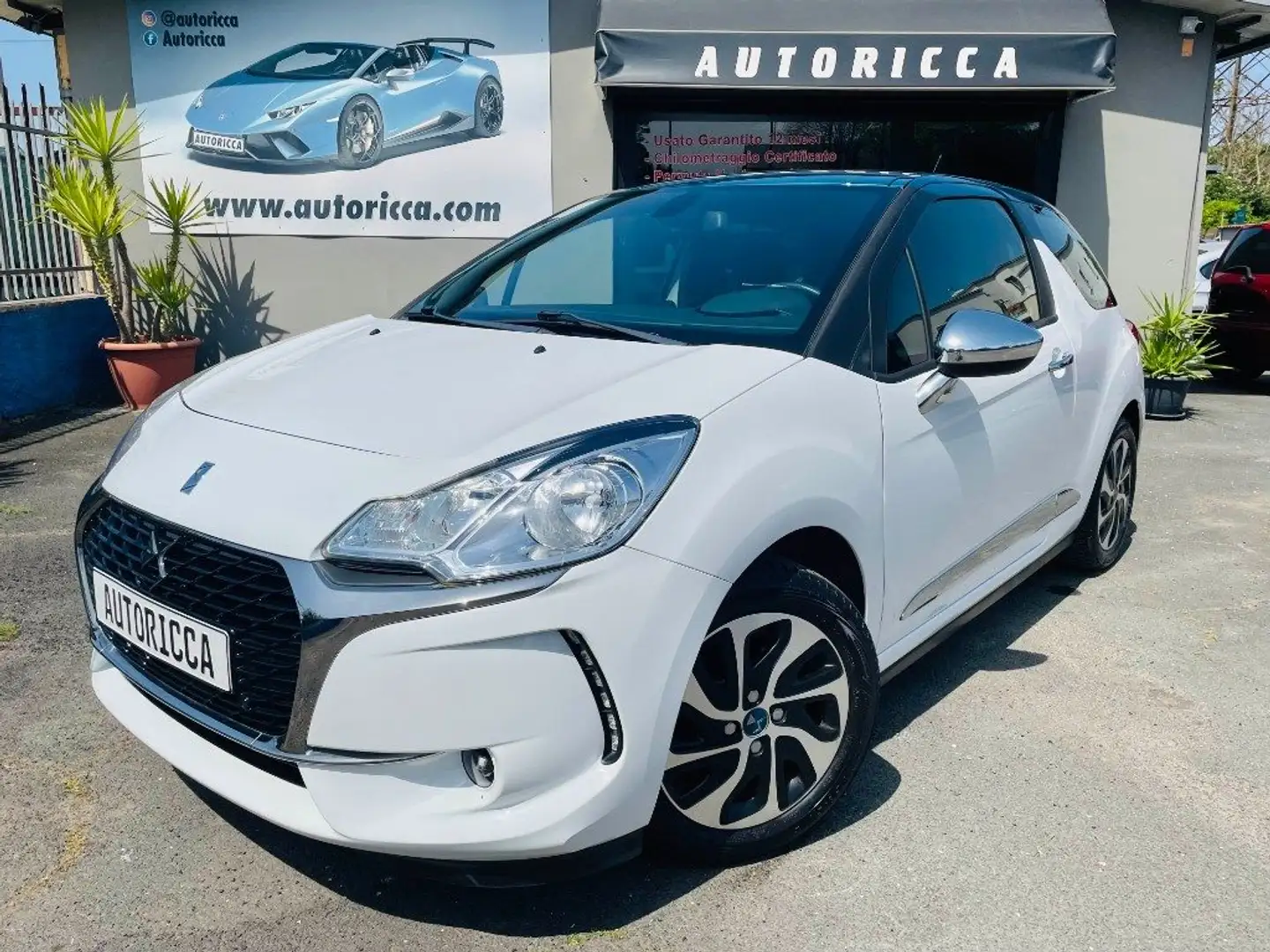 Citroen DS3 1.2 PureTech 82CV FATTURE TAGLIAND*STRAFULL*UNIPRO Beyaz - 1