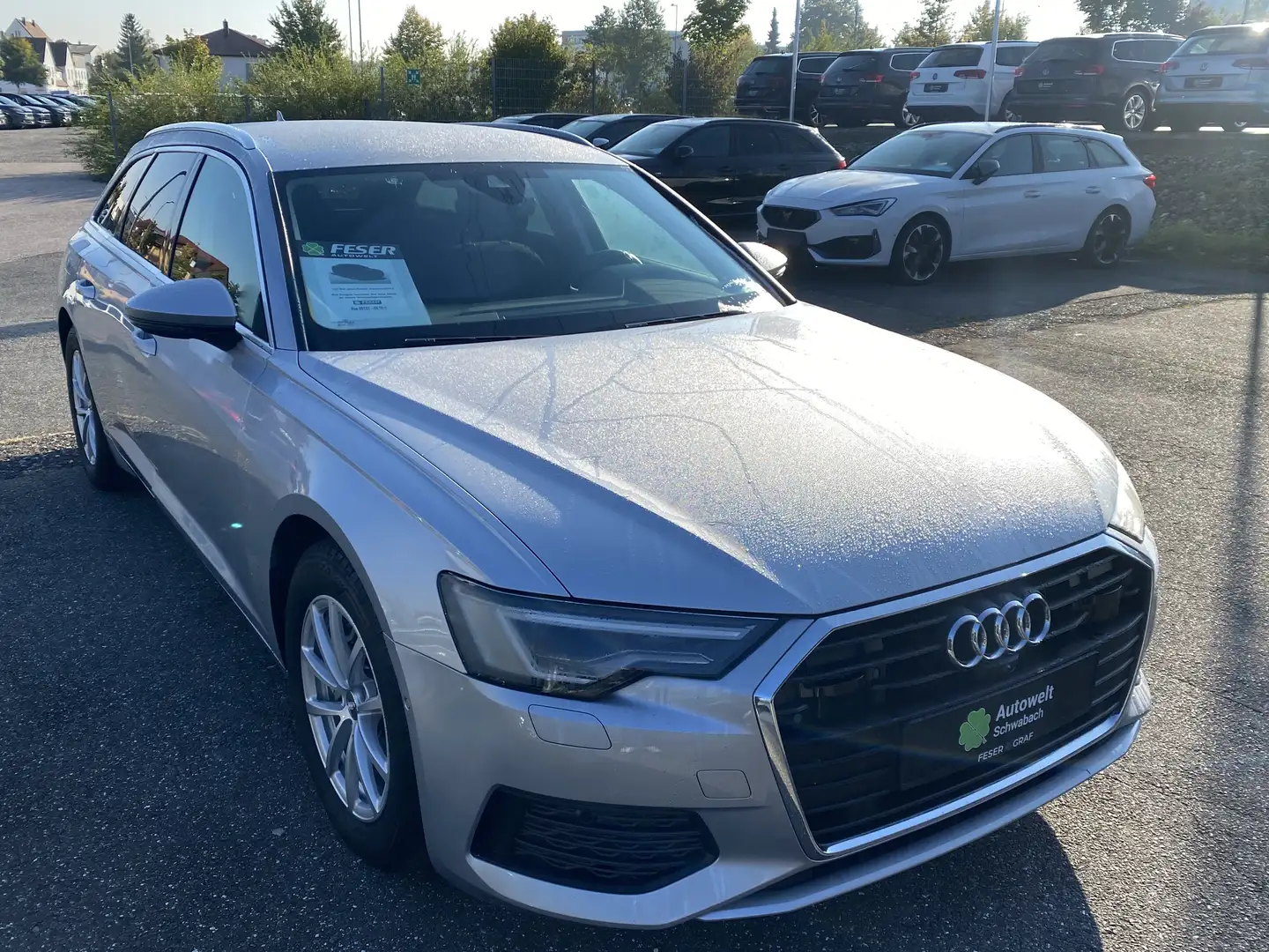 Audi A6 Avant 40 2.0 TDI S-tr. AHK MATRIXLED NAVI Silber - 2
