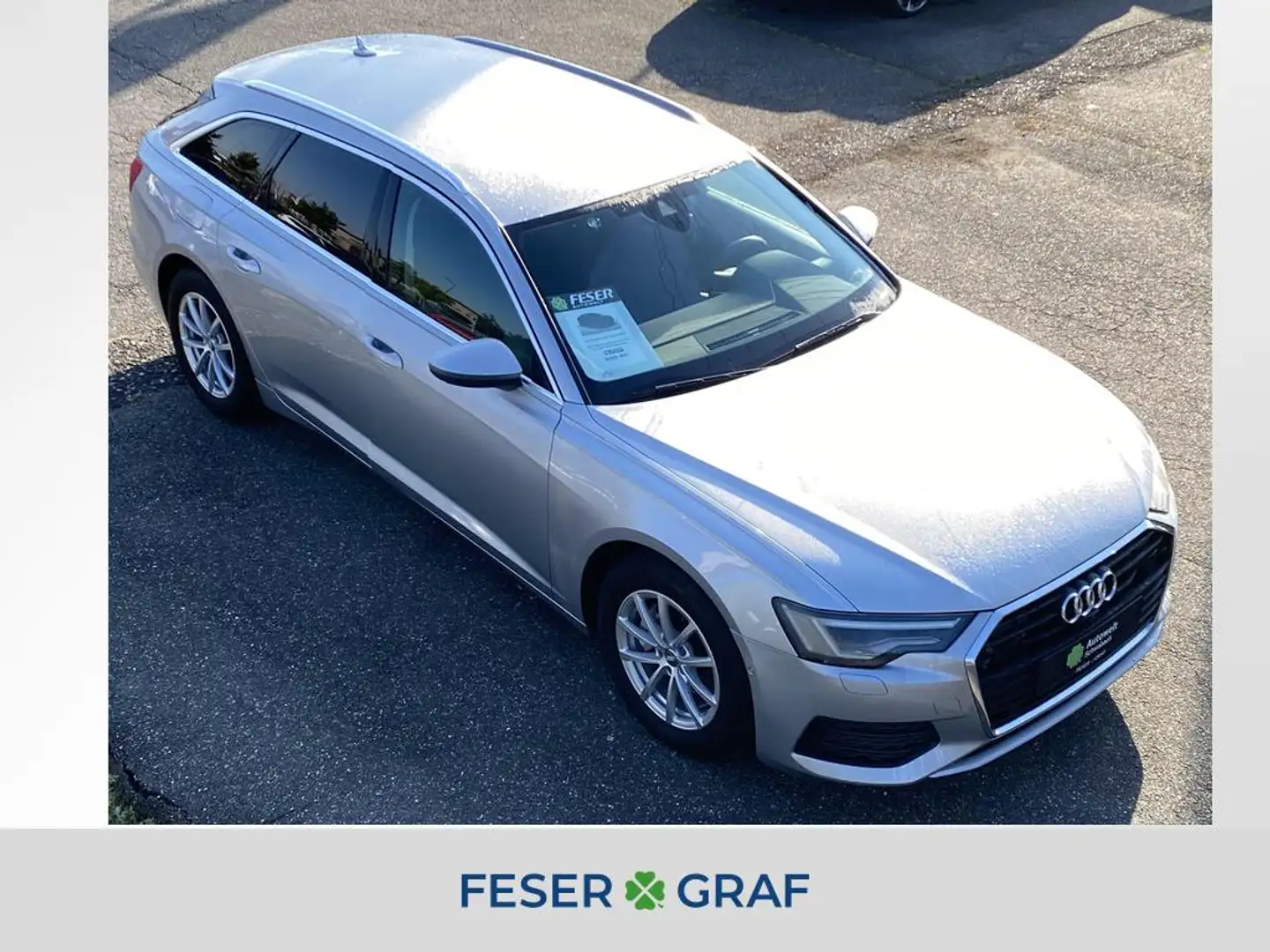 Audi A6 Avant 40 2.0 TDI S tr AHK MATRIX KAM NAVI ACC Silber - 1