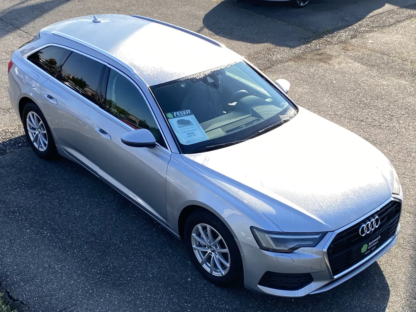 Audi A6 Avant 40 2.0 TDI S-tr. AHK MATRIXLED NAVI Silber - 1